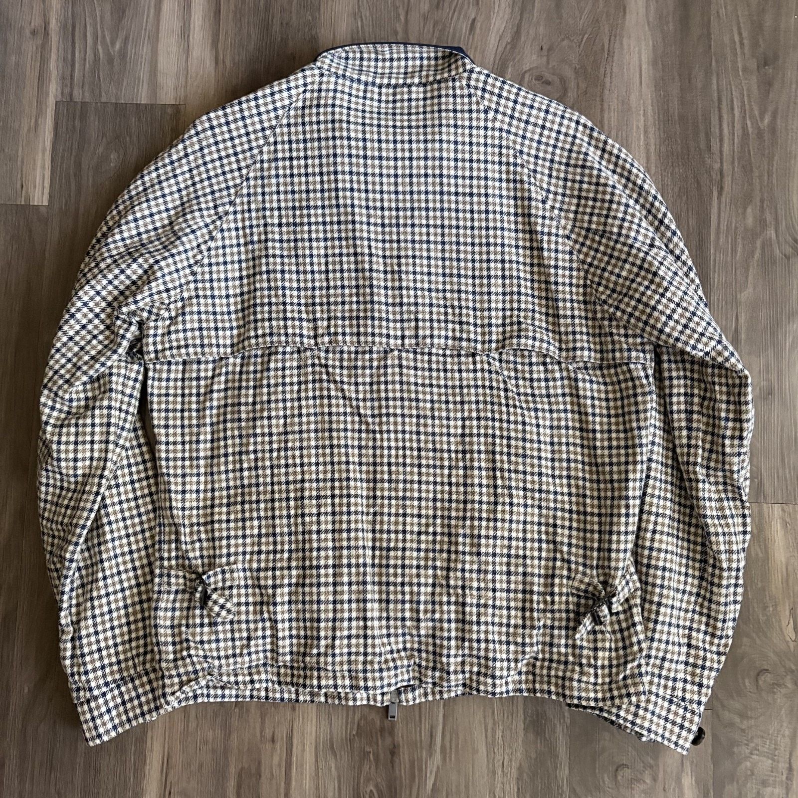 Spier & Mackay Spier Mackay Jacket Men's Size 42 Checkered Flannel Lined Size US L / EU 52-54 / 3 - 12 Thumbnail