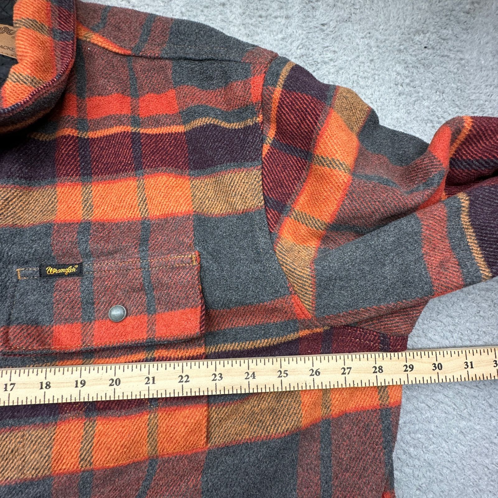 Wrangler Wrangler Flannel Shirt Jacket Mens XXL Quilted Lined Heavy Size US XXL / EU 58 / 5 - 6 Thumbnail