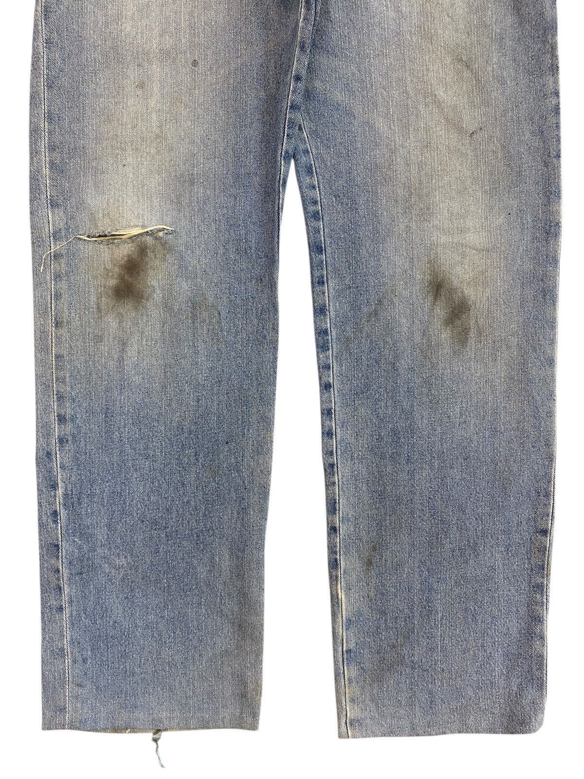 Japanese Brand Japanese Brand Faded Wash Style Ripped Jeans Size US 32 / EU 48 - 9 Thumbnail