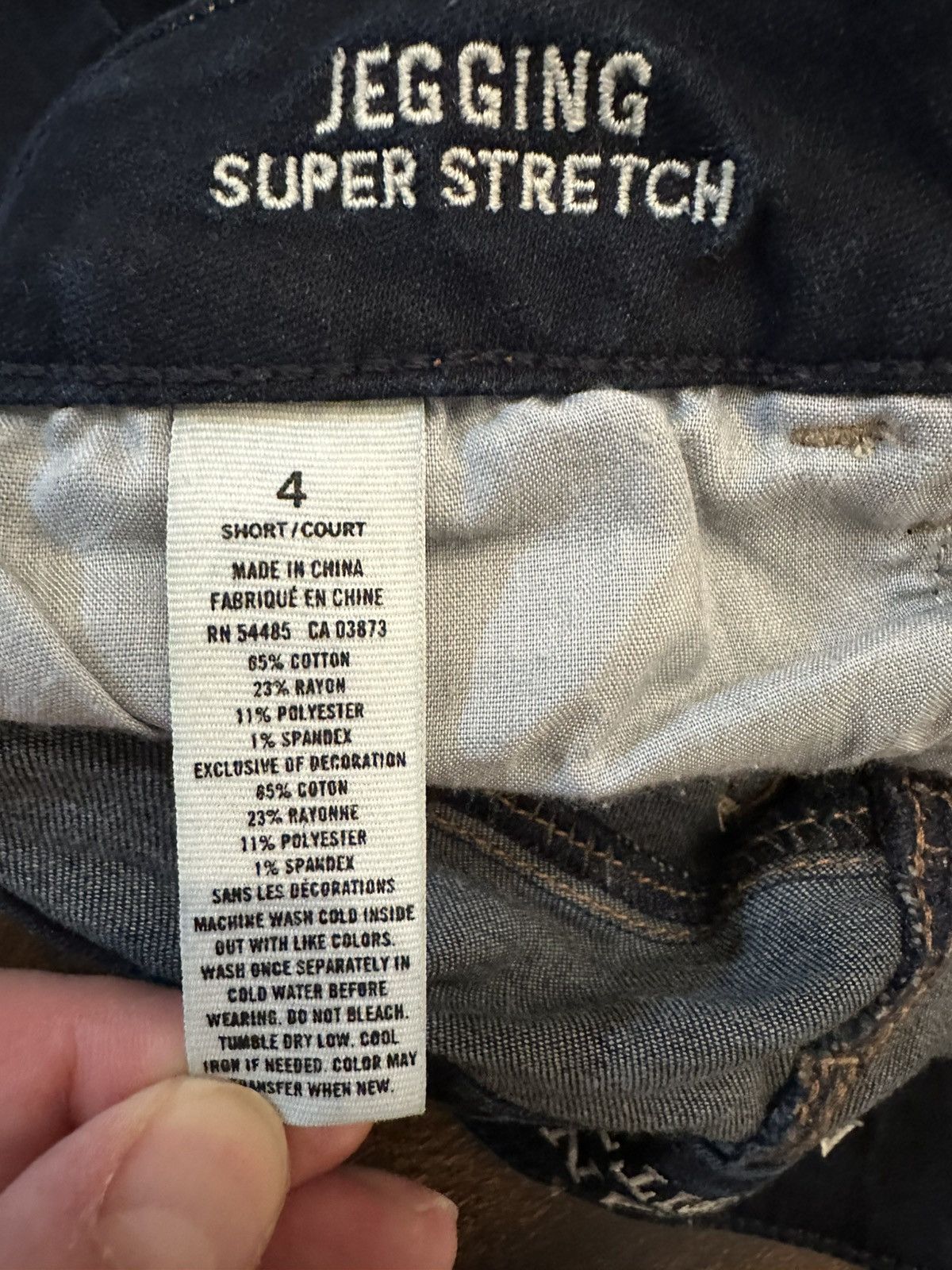 American Eagle Outfitters American Eagle Outfitters Size 4 Short-Super Stretch Jegging Size 27" / US 4 / IT 40 - 7 Thumbnail