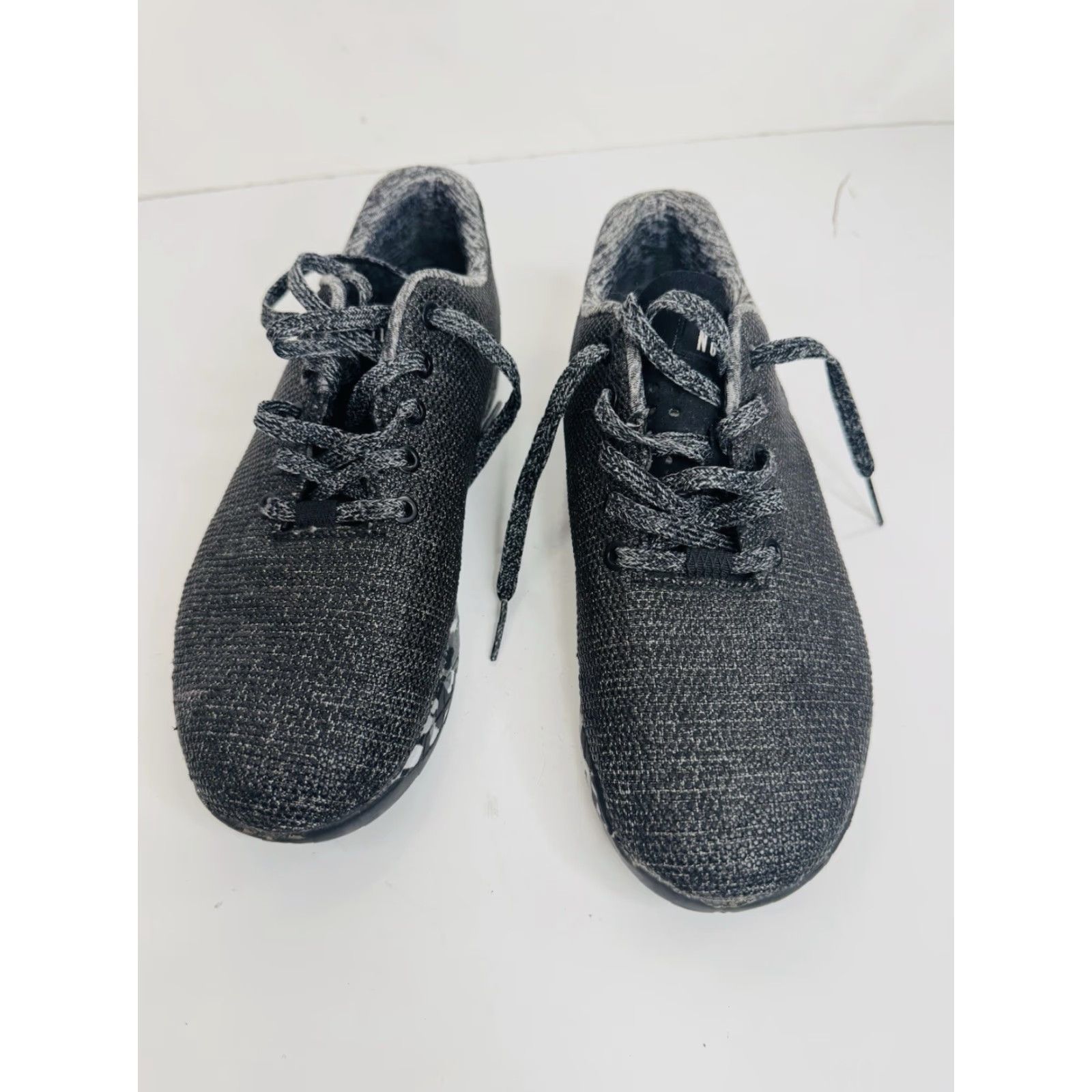 Vintage No Bull Camouflage Base Mens 8.5 Weight Sneakers Black Gray Knit Upper Casual Shoes Mens Size US 9 / IT 39 - 2 Thumbnail