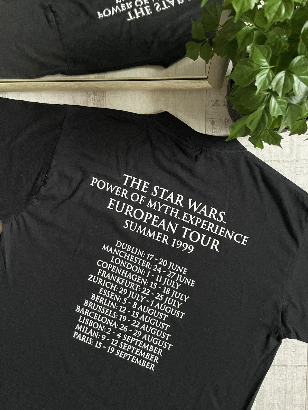 Star Wars × Vintage Star Wars 1999 Vintage Tee Episode 1 European Tour 90’s Size US XL / EU 56 / 4 - 4 Thumbnail