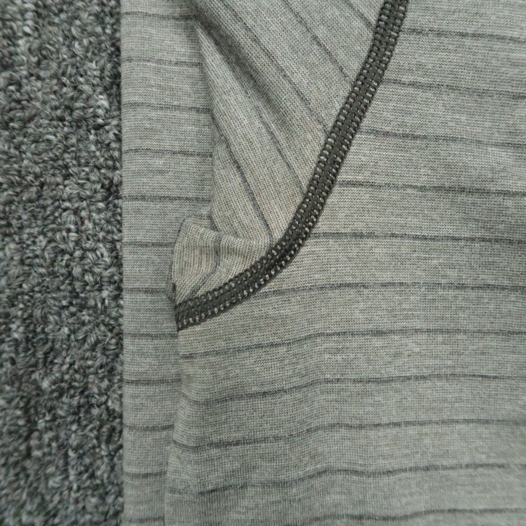Lululemon Lululemon Shirt Mens Large Gray Striped Evolution Performance Polo Short Sleeve Golf Breathable Lightweight Stretch Shirt Mens L Gray Striped Polo Size US L / EU 52-54 / 3 - 8 Thumbnail