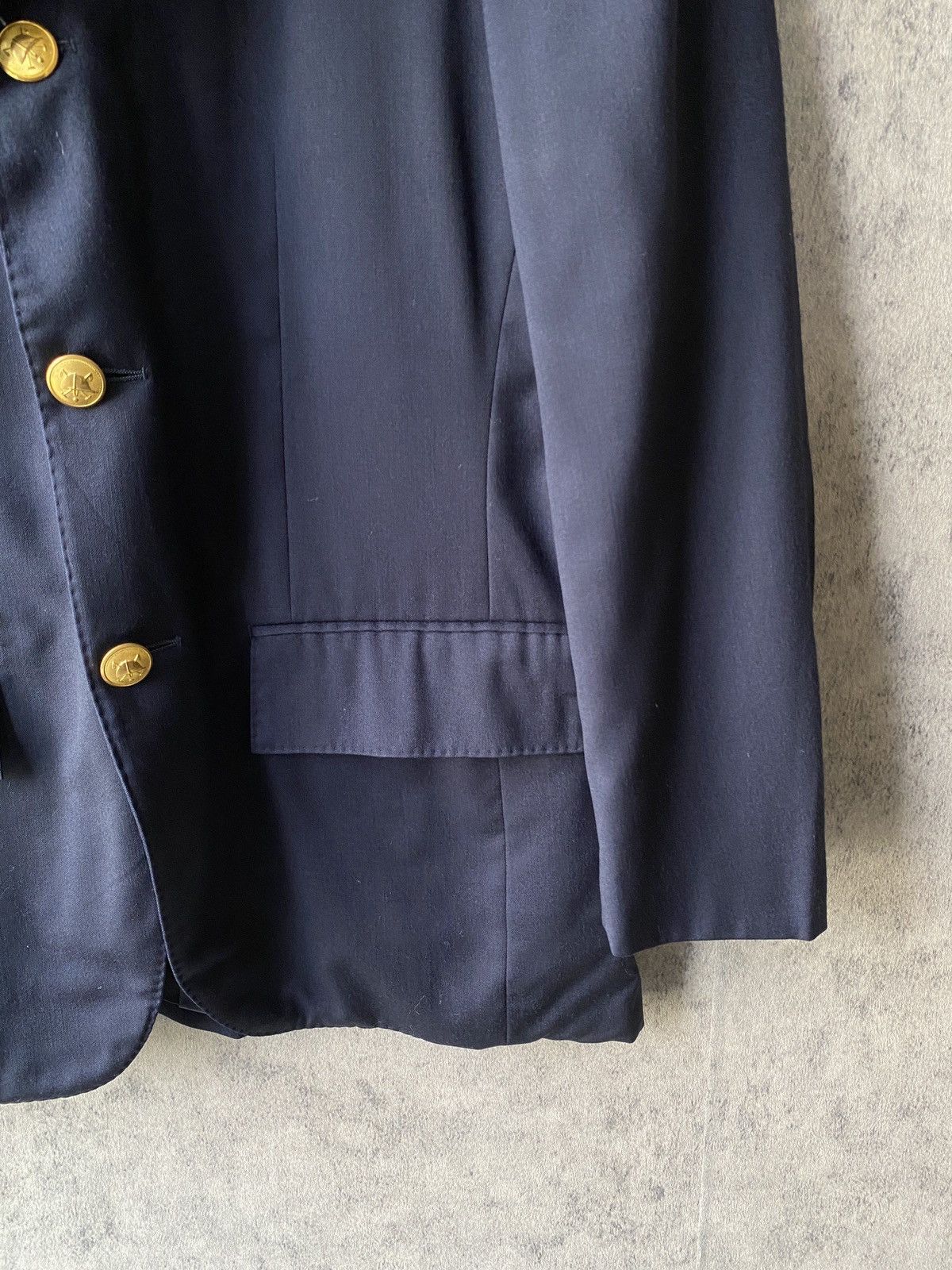 Polo Ralph Lauren Polo Ralph Lauren Gold Button Blazer Jacket Size US M / EU 48-50 / 2 - 6 Thumbnail