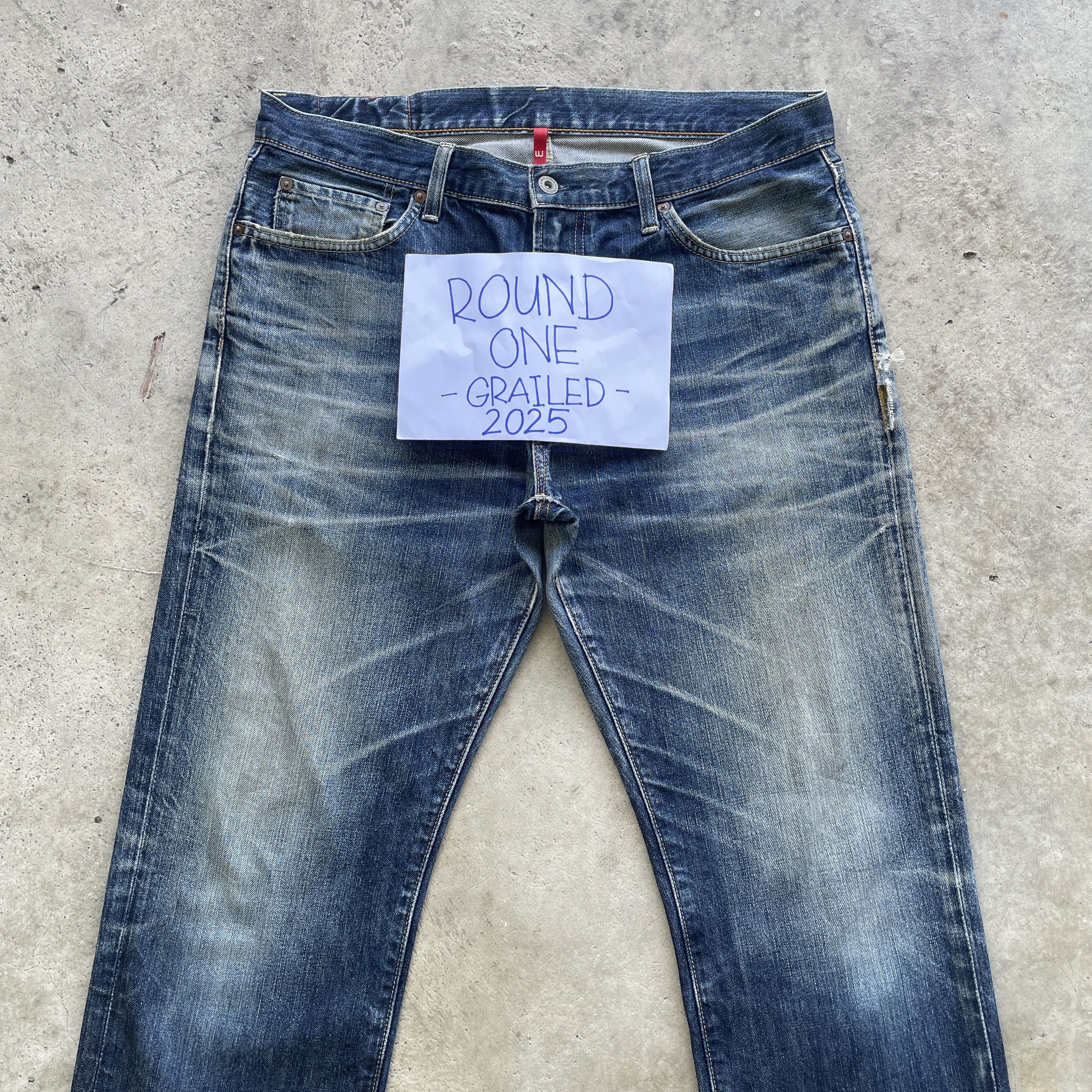 Japanese Brand W35 VINTAGE JAPANESE DISTRESSED JEANS STONEWASH FADED PANTS Size US 35 - 3 Thumbnail