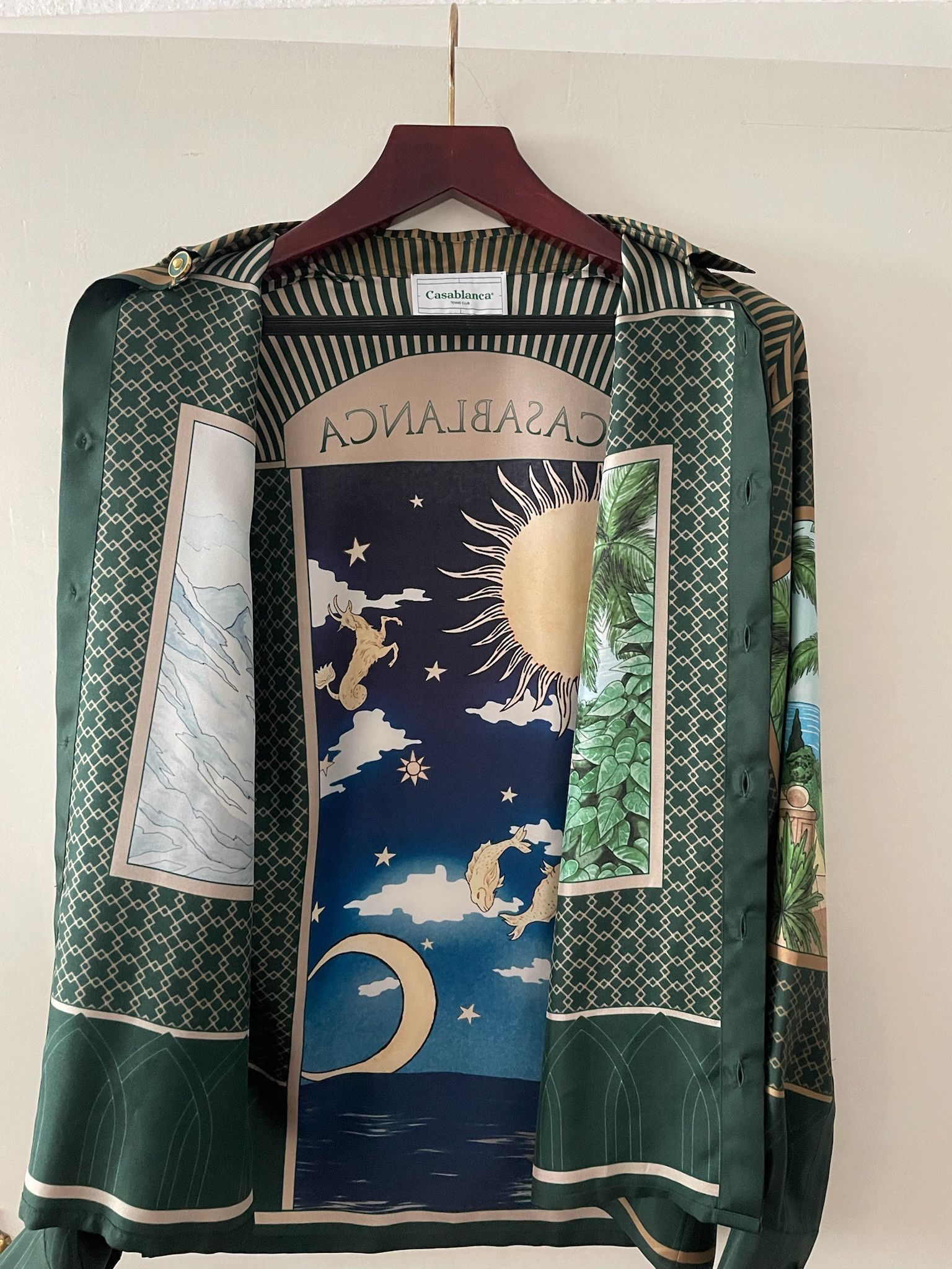 Casablanca Casablanca Silk Shirt Size US S / EU 44-46 / 1 - 6 Thumbnail
