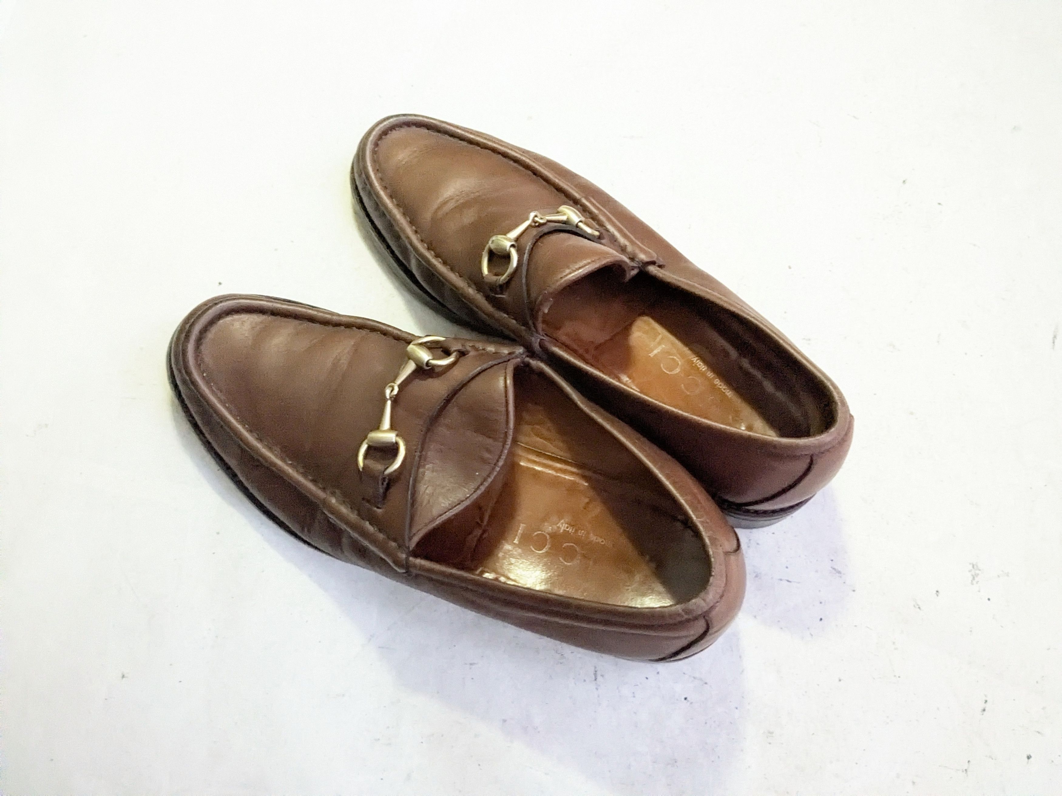 Gucci Gucci Horsebit Loafers Brown Leather 9.5 D Size US 9.5 / EU 42-43 - 11 Thumbnail