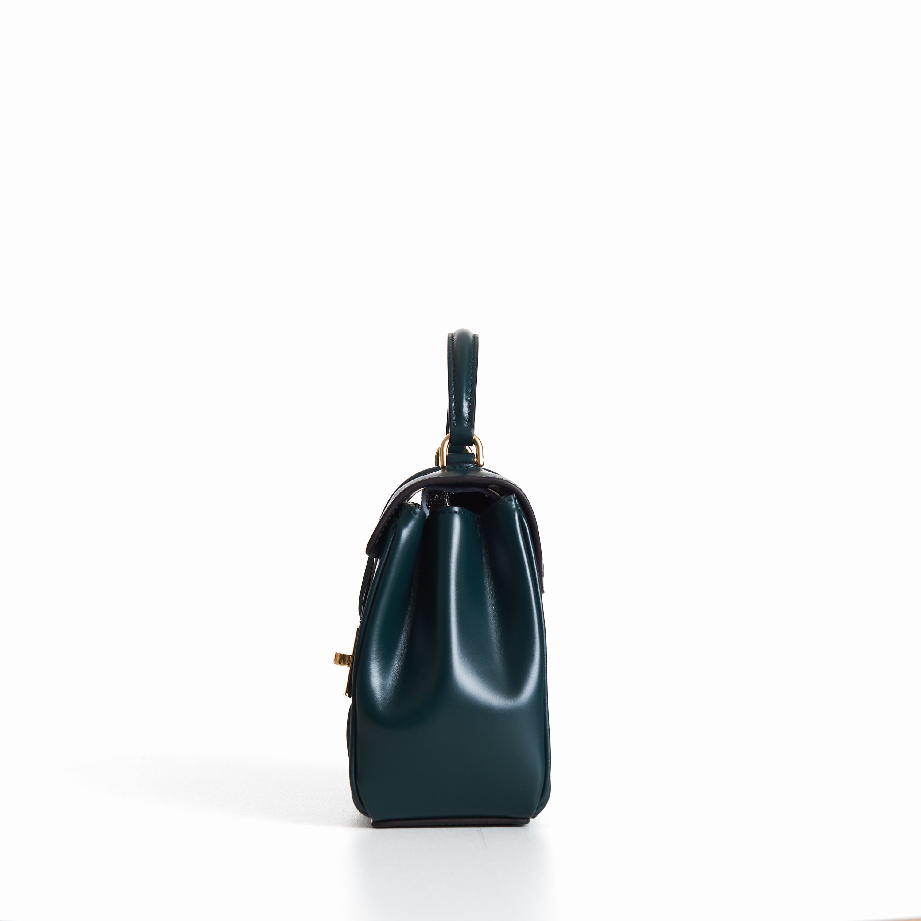 Celine Mini 16 In Amazone Green Satinated Calfskin Size ONE SIZE - 3 Thumbnail