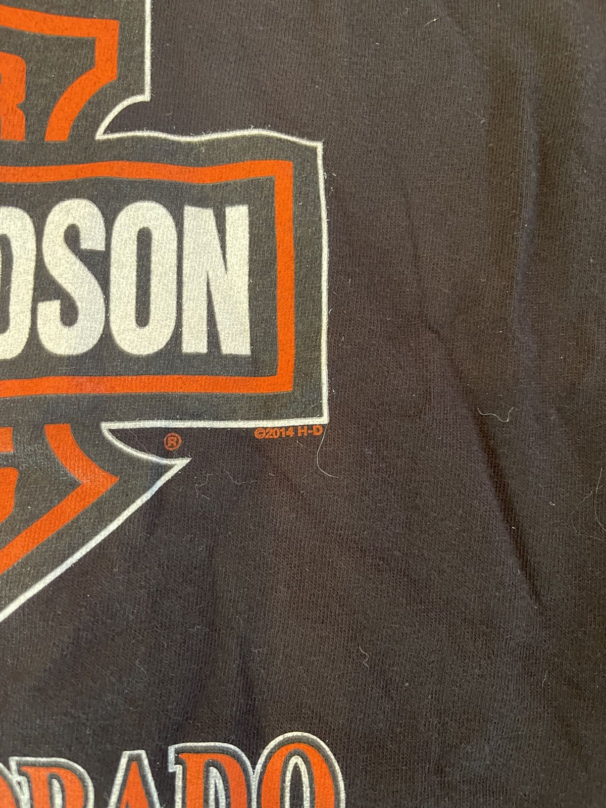 Harley Davidson 2014 Harley Davidson Denver T-shirt Size US XL / EU 56 / 4 - 9 Thumbnail