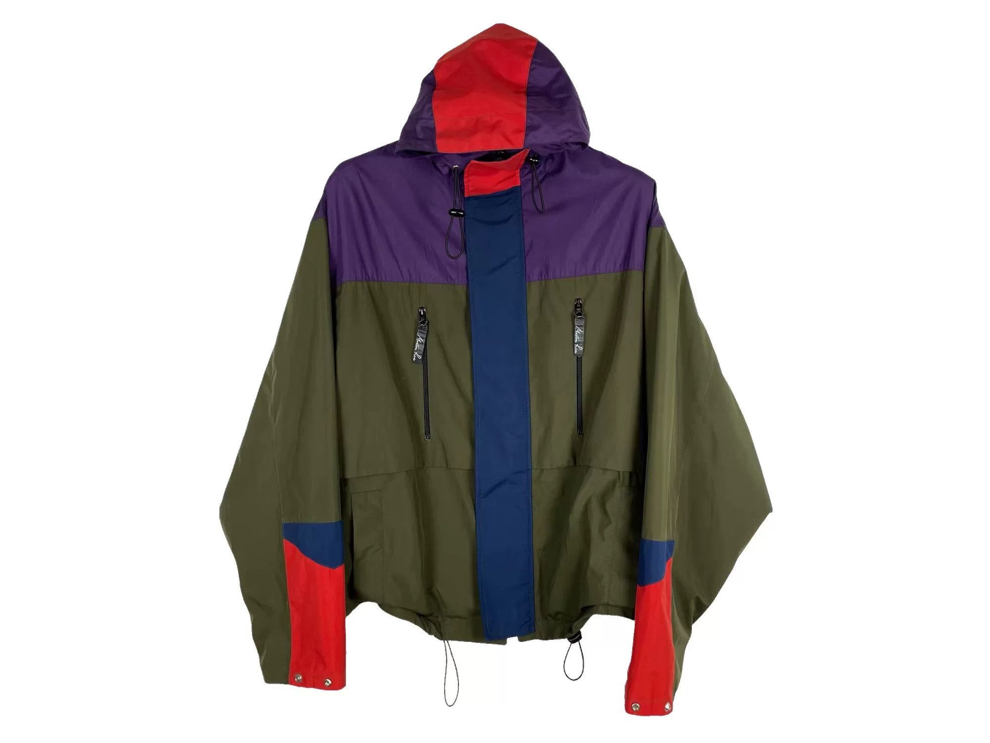 Martine Rose MARTINE ROSE Colour Block Multicolor Oversized Rain