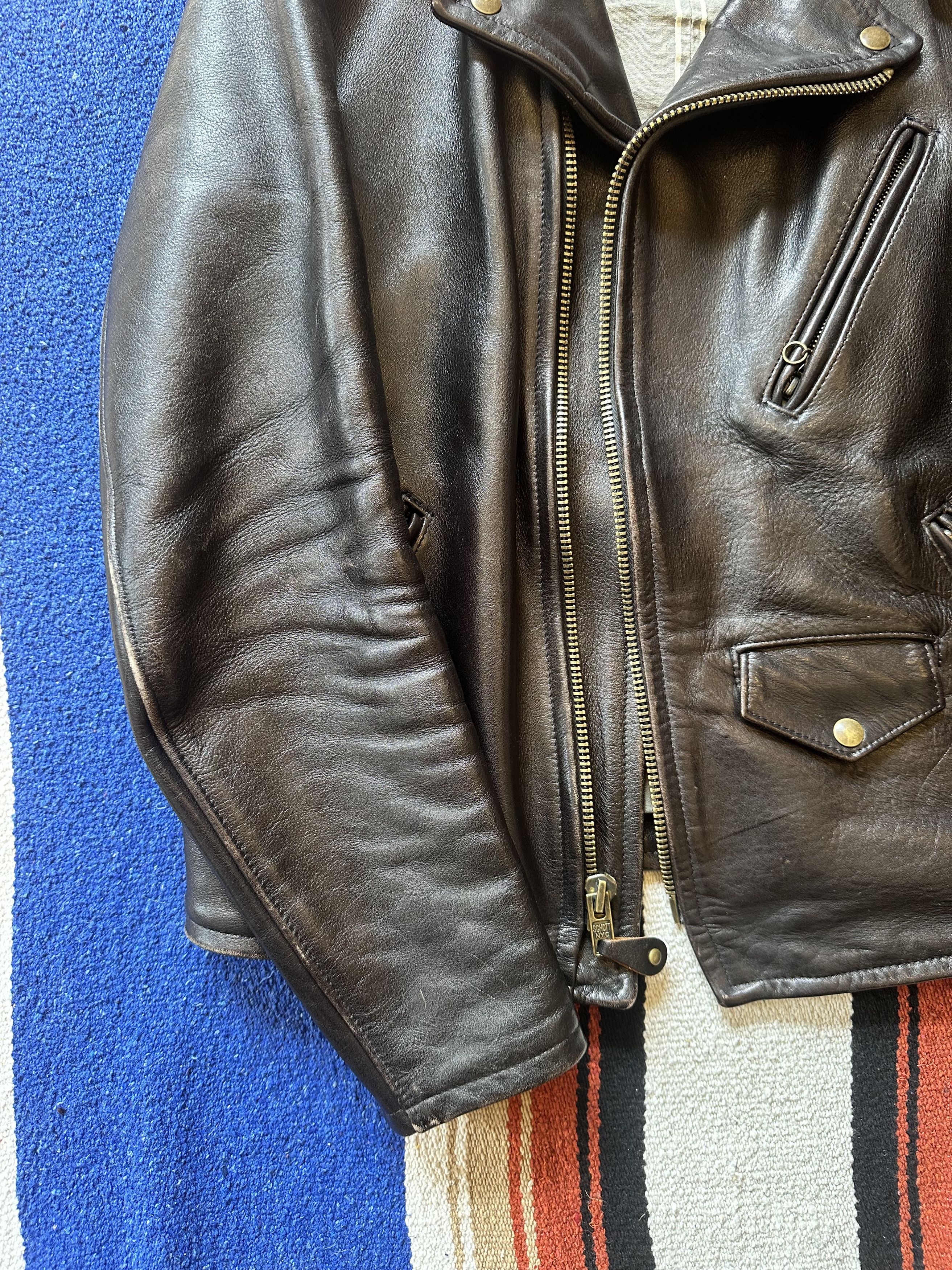 3sixteen × Schott Schott x 3sixteen Arabica Perfecto 519 Horween M Size US M / EU 48-50 / 2 - 8 Thumbnail