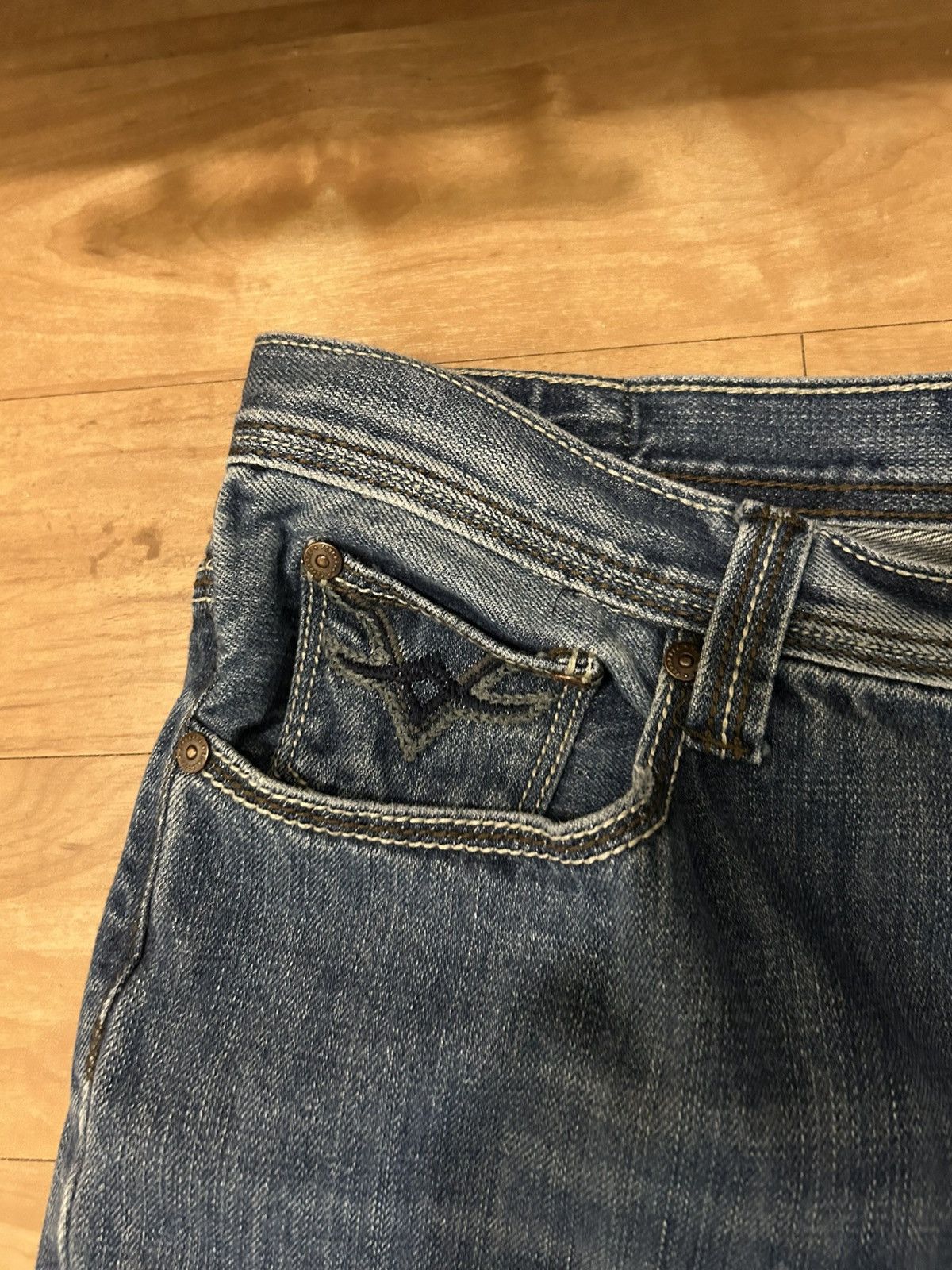 Flypaper Jeans × Vintage Vintage Flypaper Jeans Size US 34 / EU 50 - 7 Thumbnail