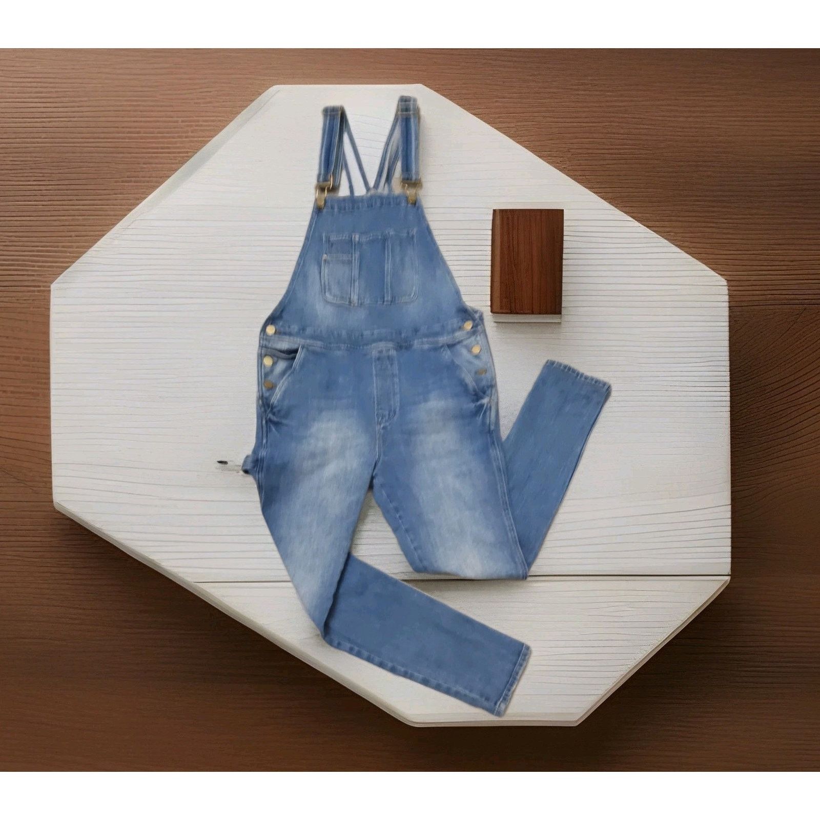 Frame Frame Classic Le Garcon Distressed Overall Carpenter S Size 26" / US 2 / IT 38 - 5 Thumbnail