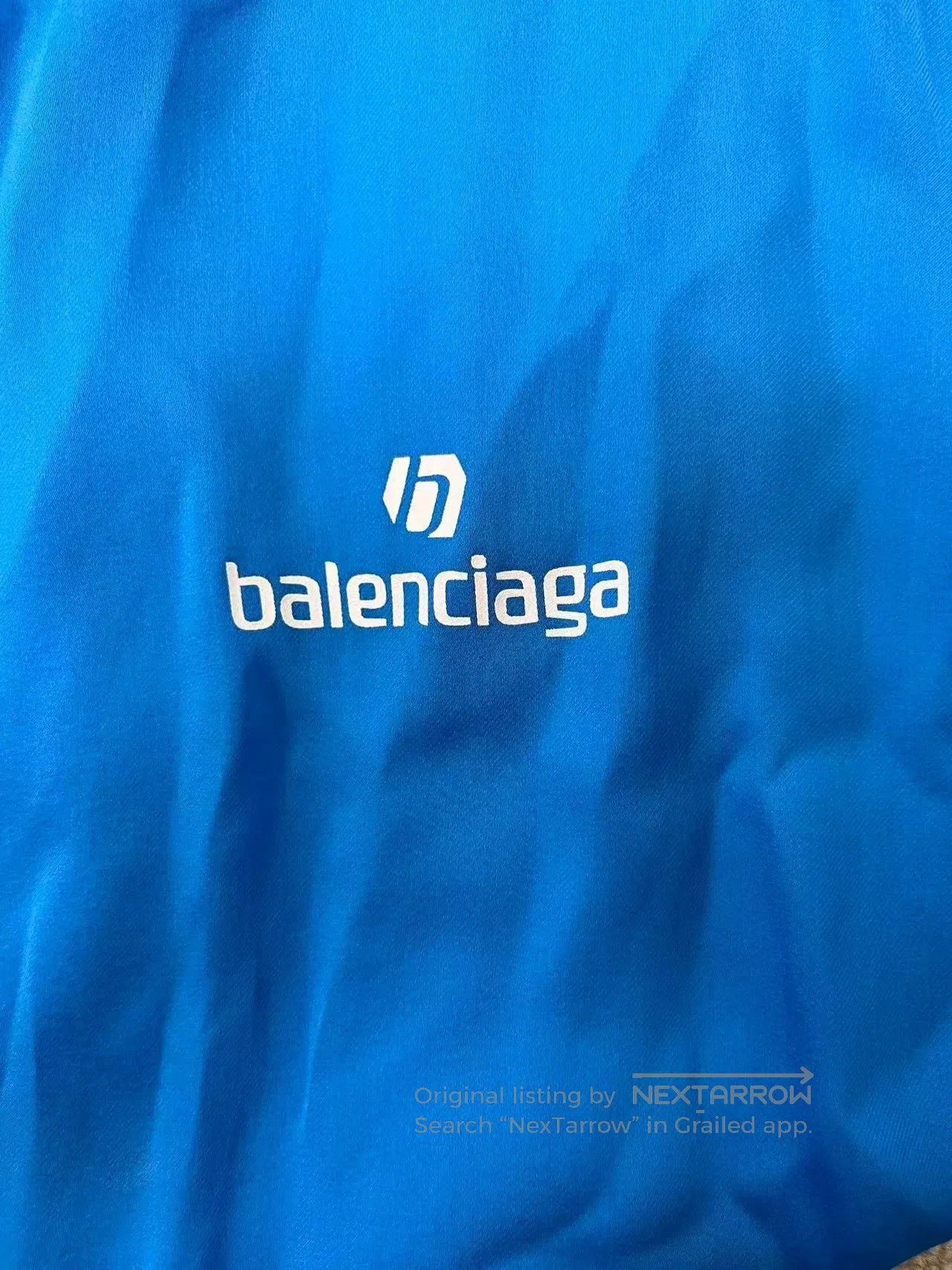 Balenciaga Balenciaga Women's Silk Letter Long-Sleeve Shirt. Size XS / US 0-2 / IT 36-38 - 3 Thumbnail