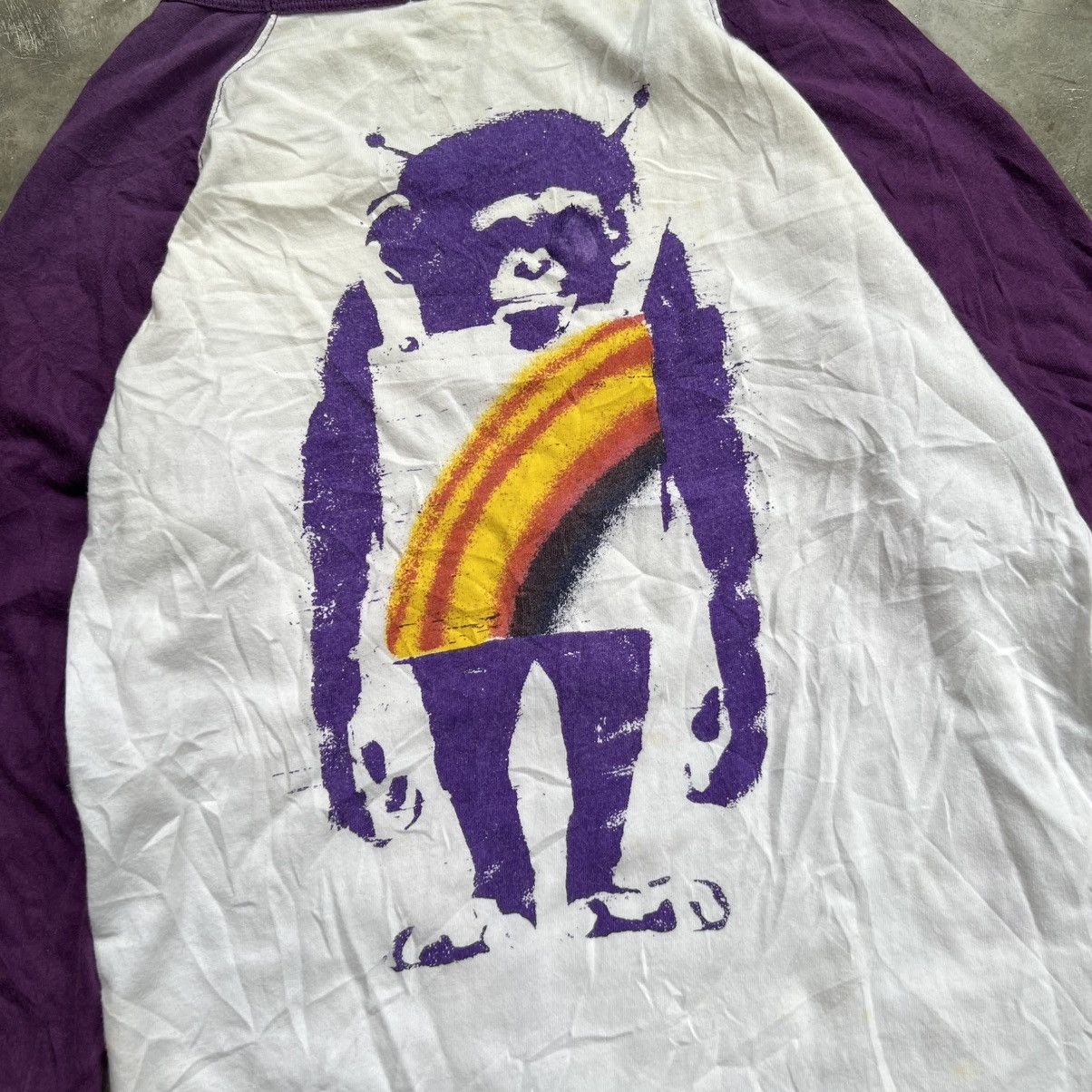 Hysteric Glamour 2000s Rnainc Satisfy Radical Raglan T-Shirt Size US M / EU 48-50 / 2 - 4 Thumbnail