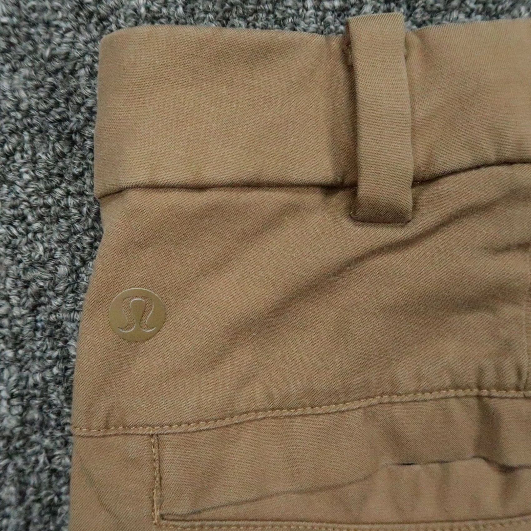 Lululemon Lululemon Pants Mens 34x33 Brown Commission Qwick Chino Zip Pocket Trouser Pants Mens Regular 34 Brown Pockets Stretch Front Flat Front 90s? Size US 34 / EU 50 - 5 Thumbnail