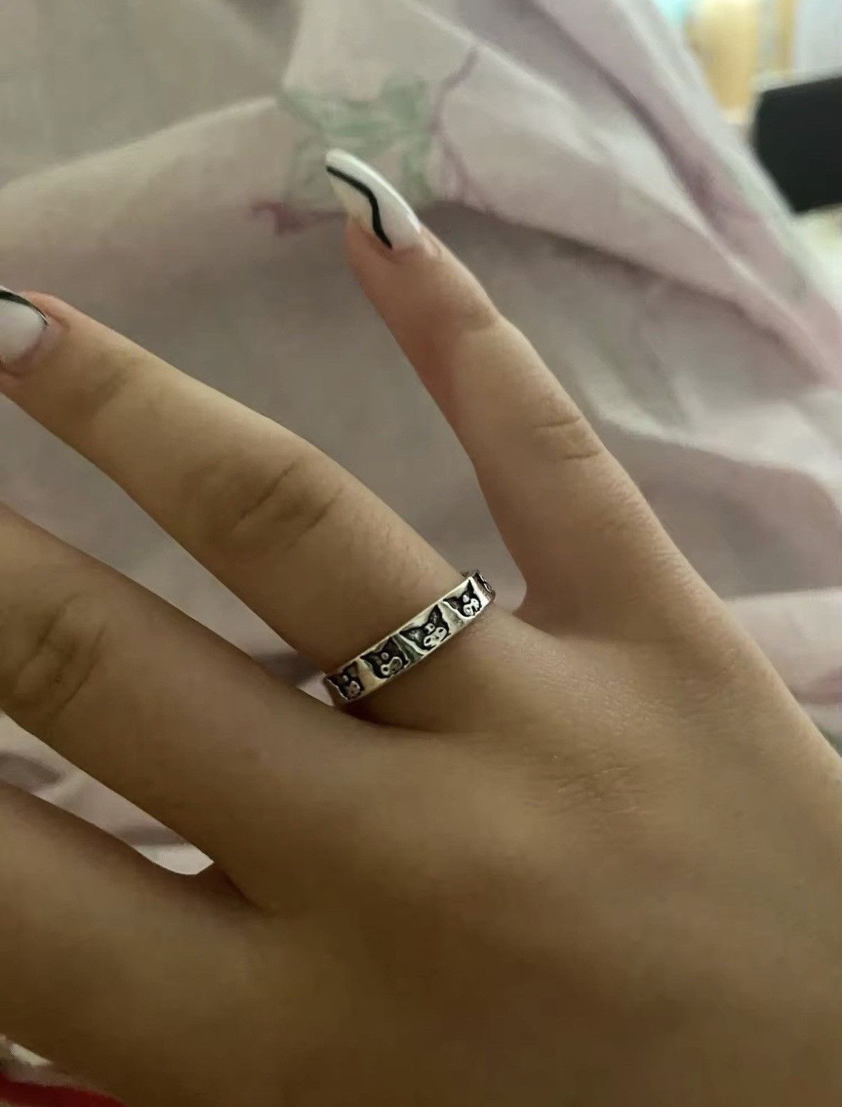 Jewelry Kurami Hello Kitty Adjustable Ring Size ONE SIZE - 2 Thumbnail