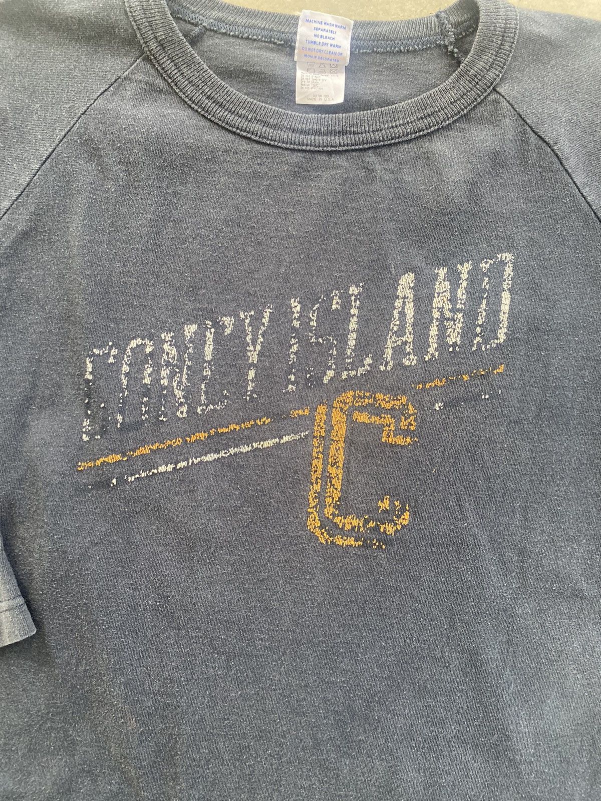 Champion VINTAGE CHAPION GONLY ISLAND WELLWORN RAGLAN TEE Size US L / EU 52-54 / 3 - 2 Thumbnail
