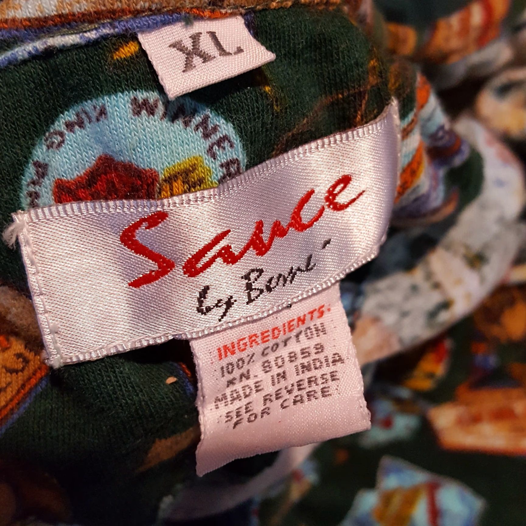 Vintage VINTAGE Sauce Polo Shirt Shirt XL Green Fisherman All Over Print Button Collar Polo Shirt 90s Outdoor Fashion Size US XL / EU 56 / 4 - 6 Thumbnail