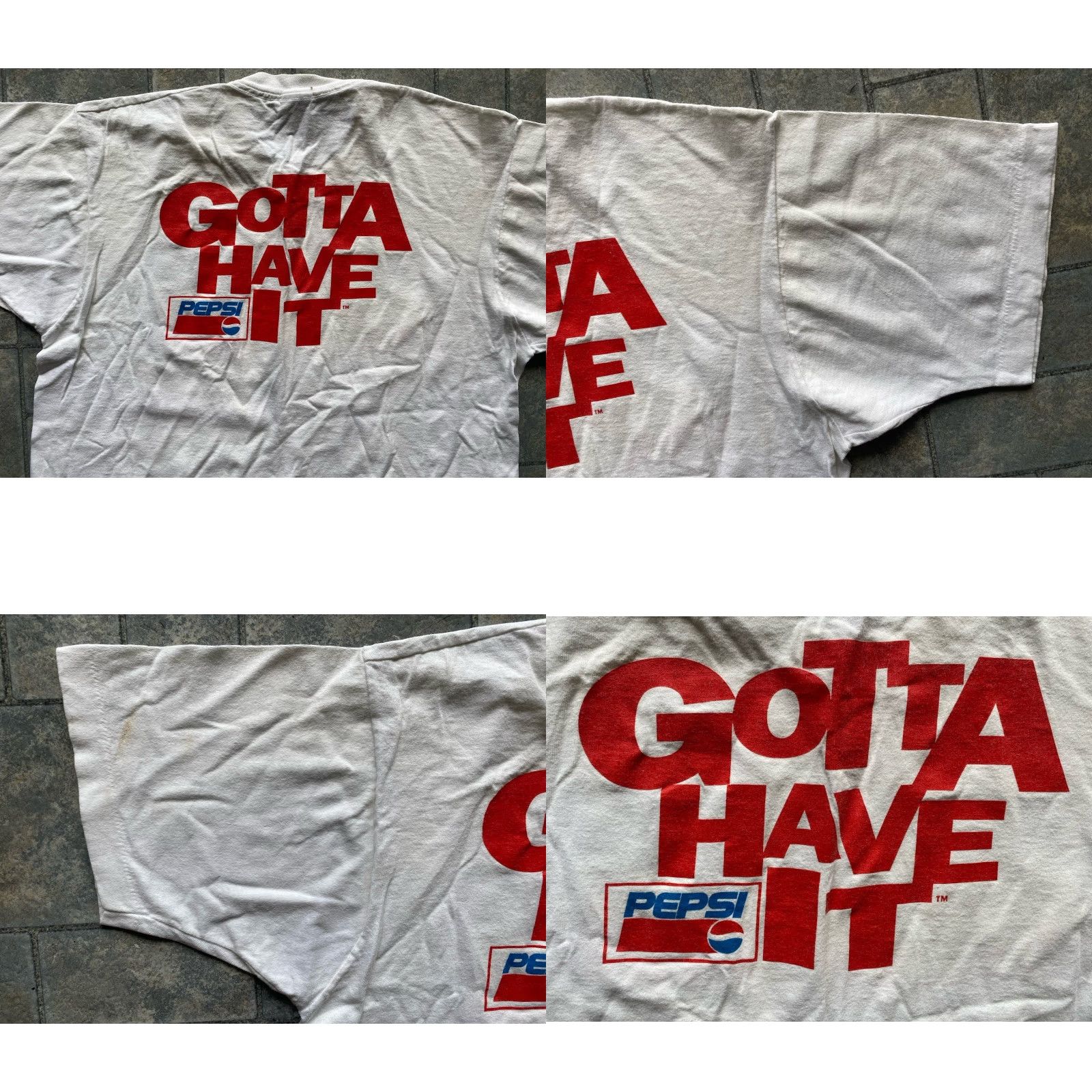 Fruit Of The Loom VINTAGE 1992 Wheels In Motion Racing Team Pepsi T-Shirt Men XL White Fruit of the Loom Shirt Short Sleeve 1990s Mens Size US XL / EU 56 / 4 - 9 Thumbnail