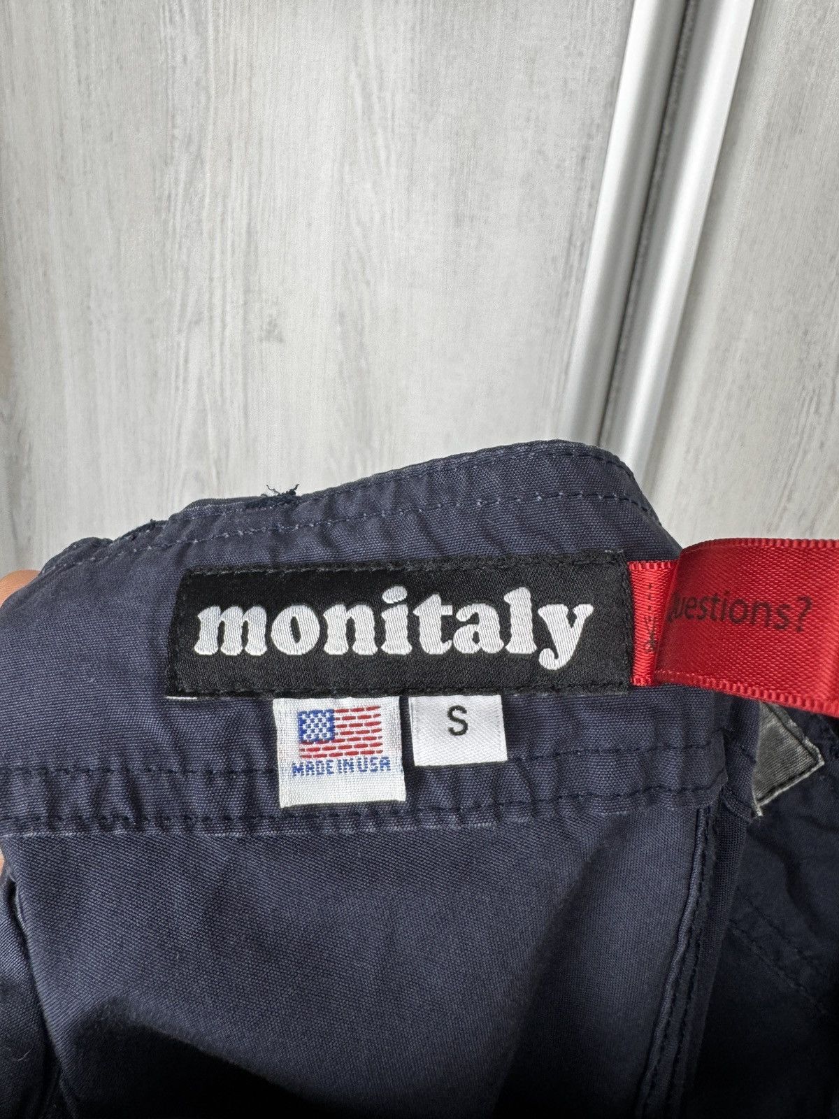 Monitaly Monitaly navy blue cotton made in USA overall size S Size US 30 / EU 46 - 11 Thumbnail