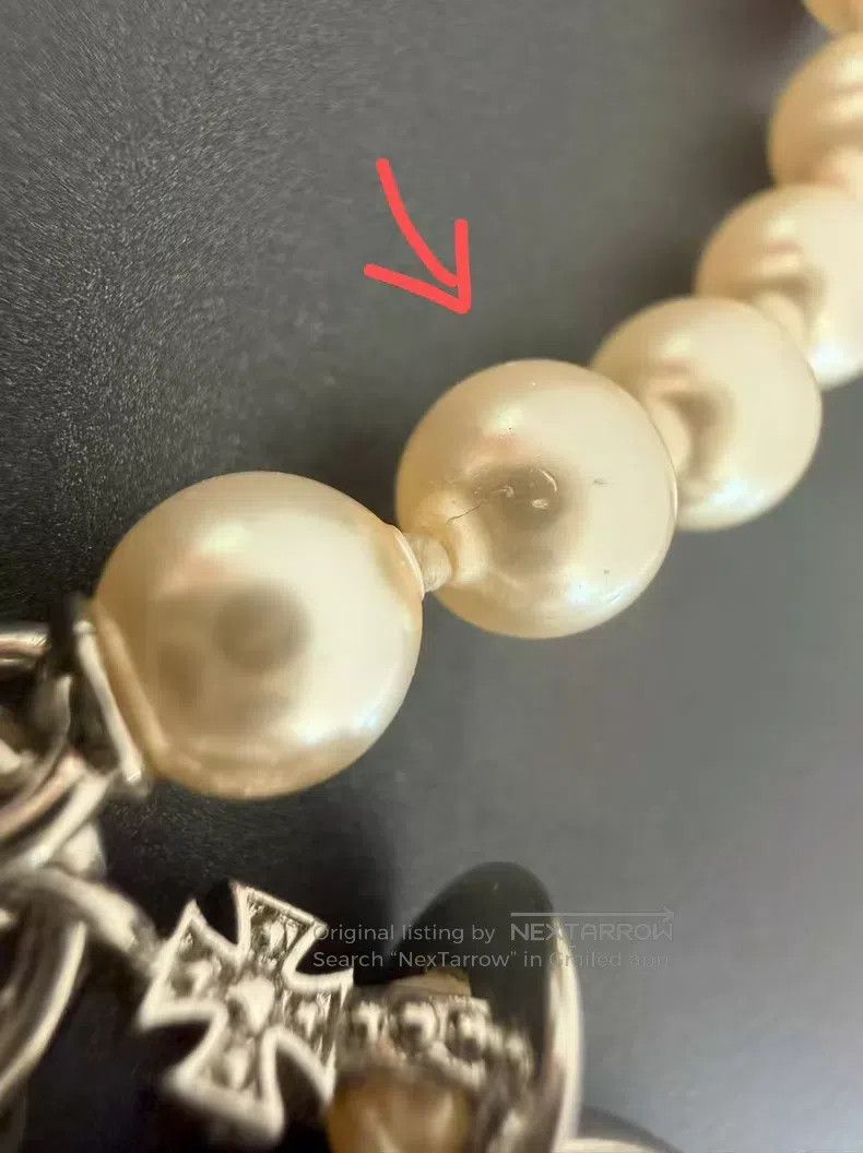 Vivienne Westwood Vivienne Westwood Saturn Pearl Necklace Size ONE SIZE - 7 Thumbnail