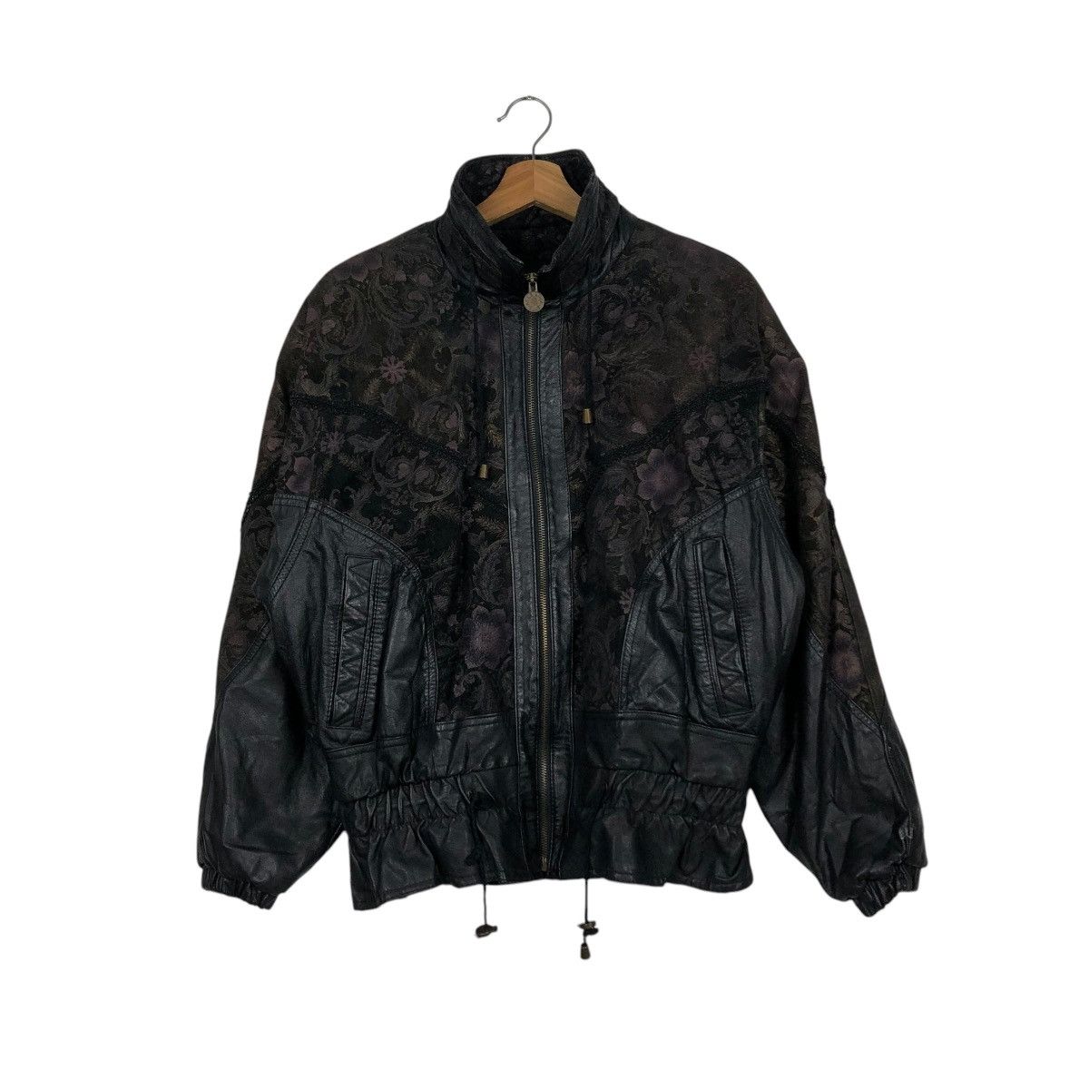 Japanese Brand 🔥VINTAGE BIKER LEATHER JACKET CHIA ISSEY MIYAKE Size US M / EU 48-50 / 2 - 3 Thumbnail