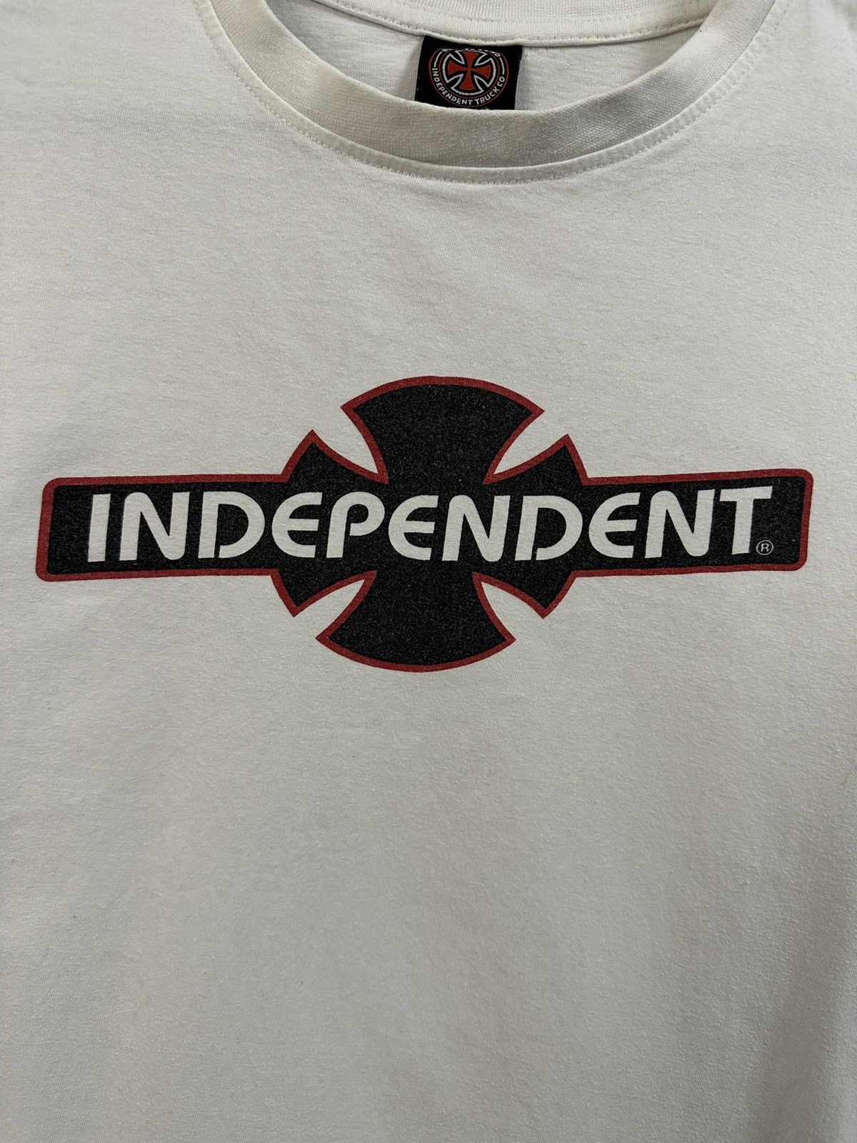 Independent Truck Co. Rare Vintage T-Shirt Independent Truck CO Big Logo. Size US S / EU 44-46 / 1 - 2 Thumbnail