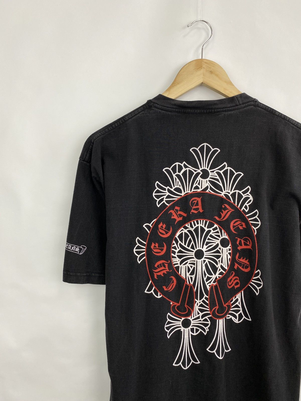 Japanese Brand × Vintage Y2K Cheera Jeans Big Logo Inspired by chrome H T-Shirt Size US L / EU 52-54 / 3 - 2 Thumbnail