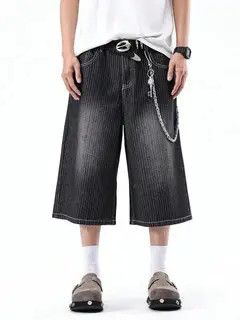 Jean Pepper x Hanai Vintage Retro Denim Jeans shorts Size US 34 / EU 50 - 1 Thumbnail