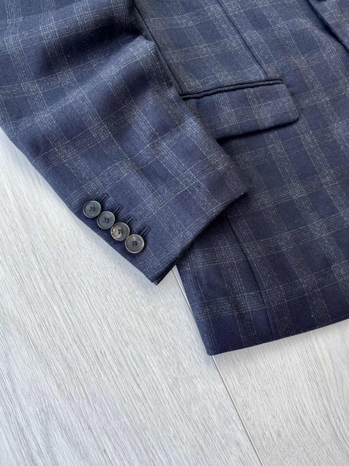 Sandro Sandro Paris Wool Suit Blazer + Trousers Size 50R - 6 Thumbnail