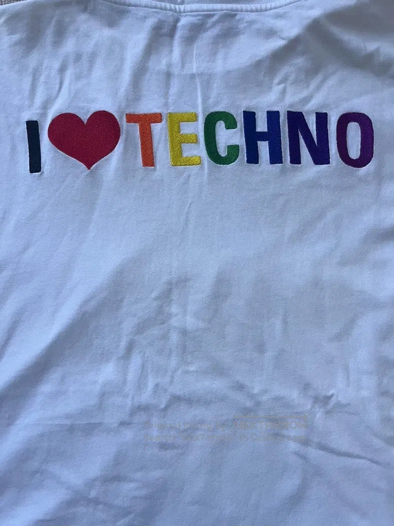 Balenciaga Balenciaga Electronic Music Embroidered Short Sleeve T-Shi Size US M / EU 48-50 / 2 - 3 Thumbnail