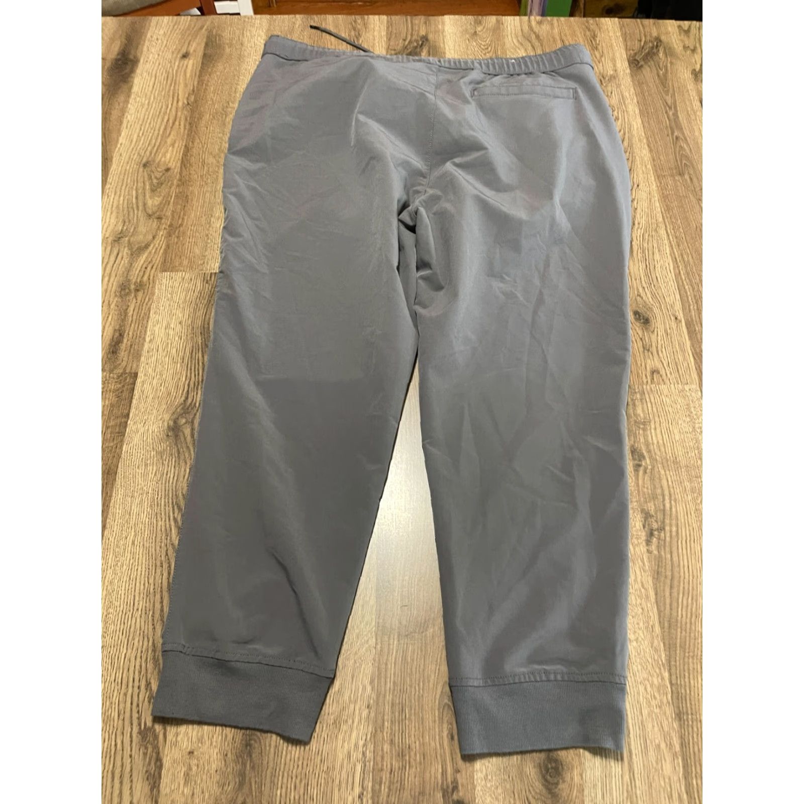 Vintage Goodfellow Pants Women XXL Gray Capri Tie Waist Casual Womens Size 40" / US 18 - 2 Thumbnail