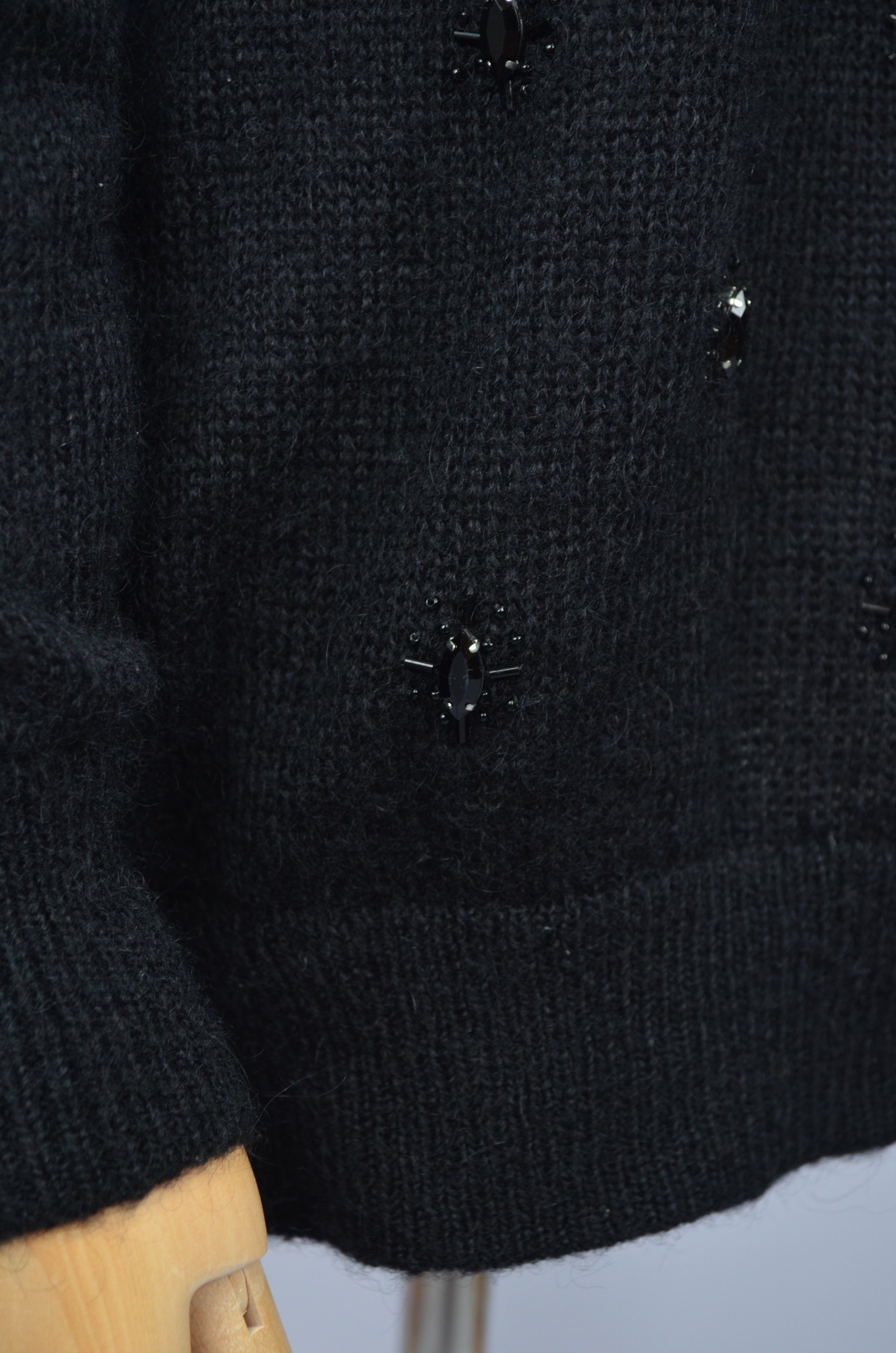 Reiss Reiss Kimber Embellished Jumper Sweater Acryl Nylon Mohair Size XS / US 0-2 / IT 36-38 - 11 Thumbnail