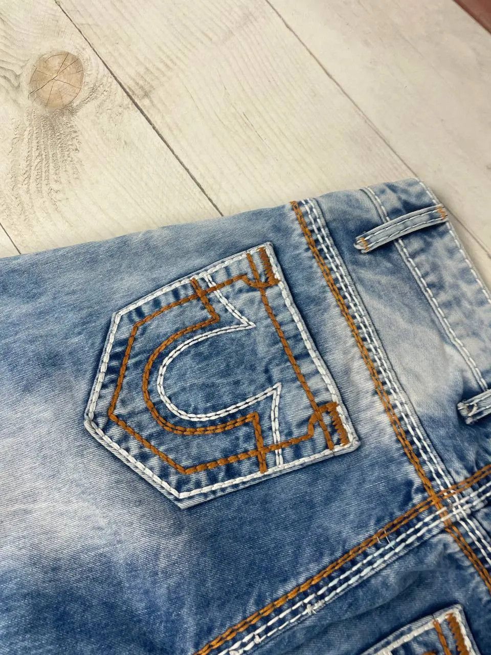 True Religion Vintage True Religion Logan Super T Denim Jeans Baggy 90s Size US 34 / EU 50 - 14 Thumbnail
