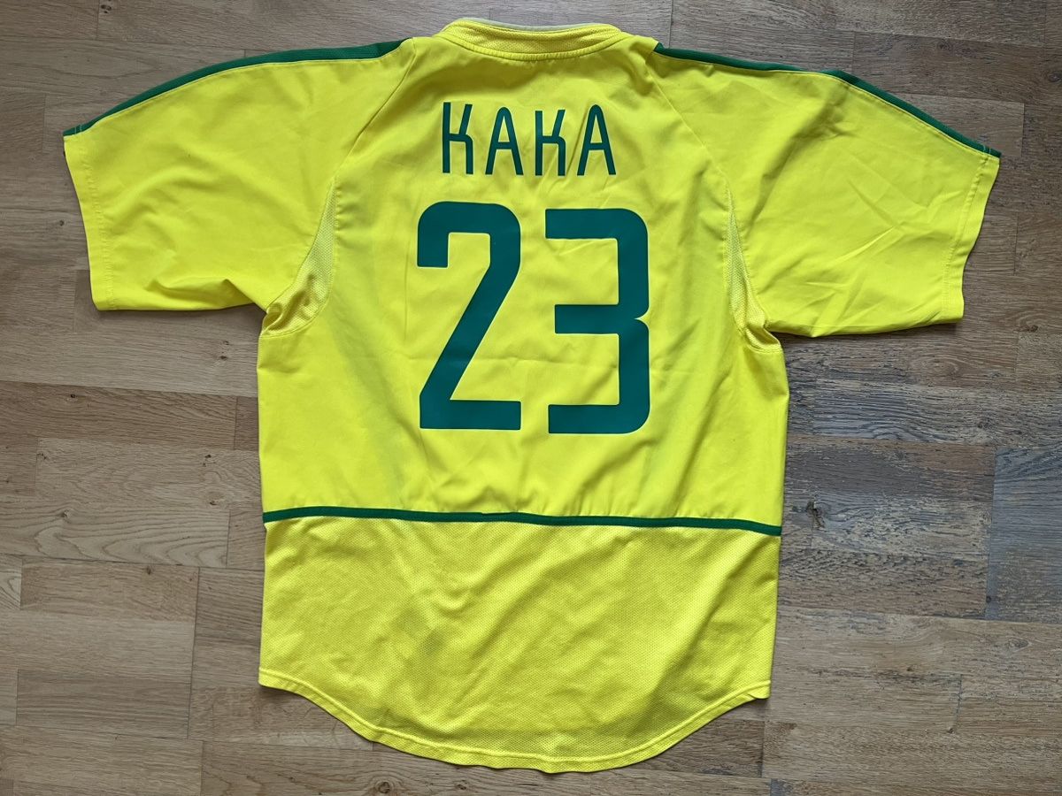 Nike Nike Brazil World Cup 2002 Kaka Jersey Size US L / EU 52-54 / 3 - 2 Thumbnail