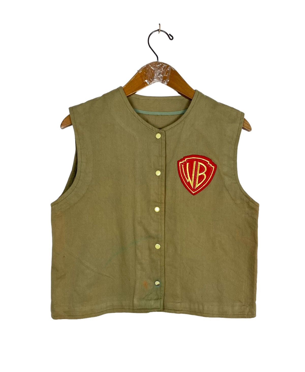 Warner Bros Rare‼️ Vintage Warner Bros Vest Size S / US 4 / IT 40 - 1 Thumbnail