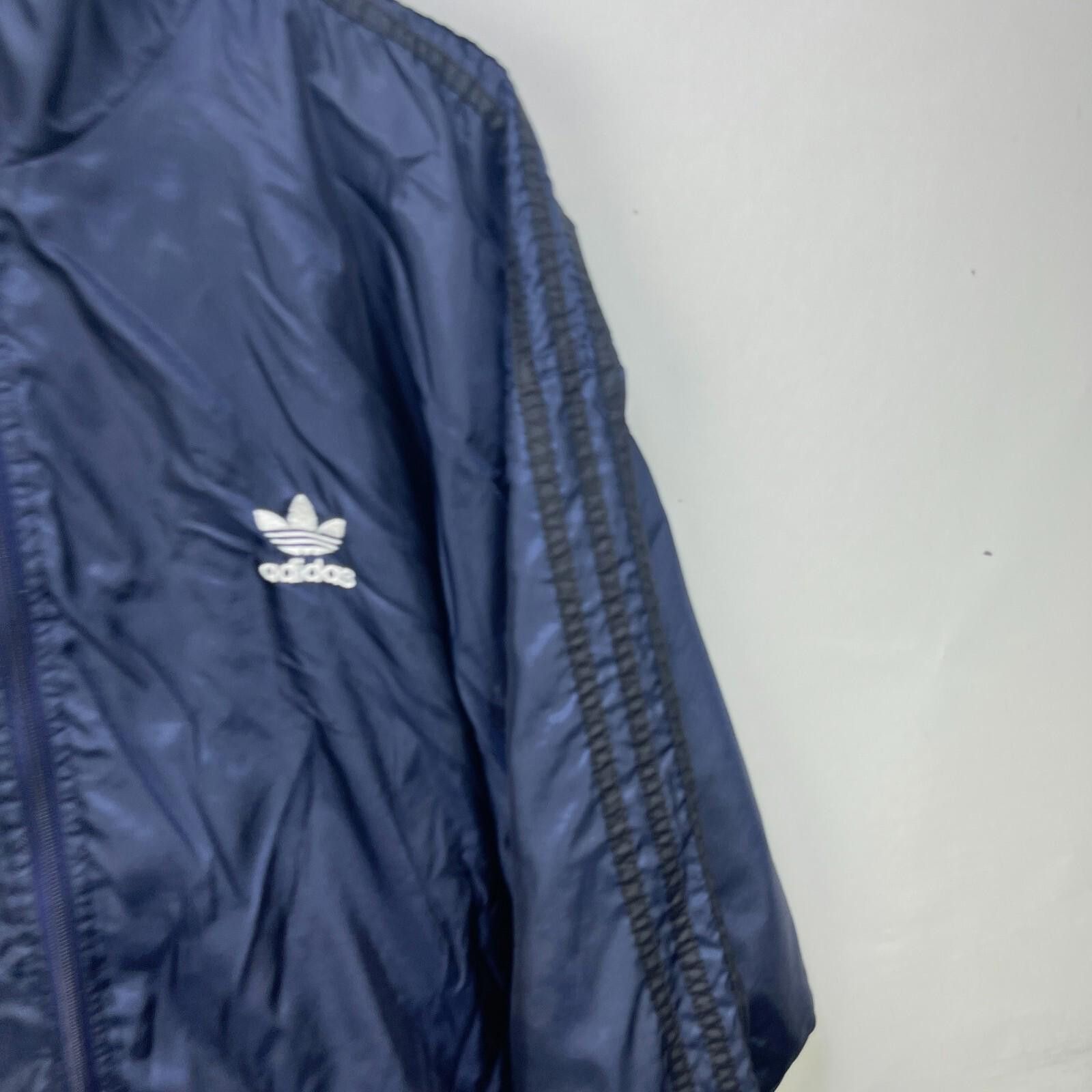 Adidas Vintage 90s Adidas Windbreaker Track Foil Jacket XL Size US XL / EU 56 / 4 - 3 Thumbnail