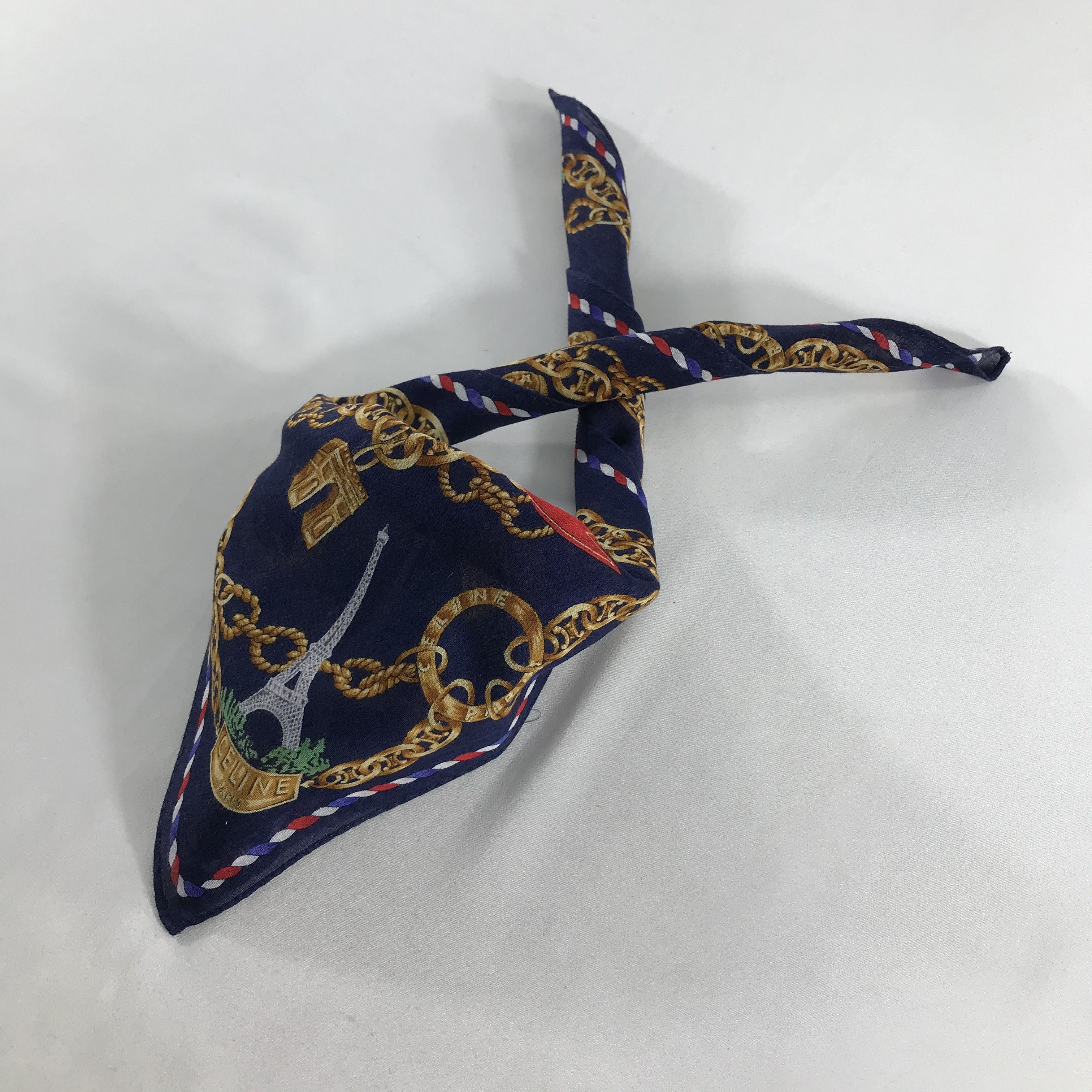 Celine Celine Handkerchief Neckerchief Bandana H81 Size ONE SIZE - 3 Thumbnail