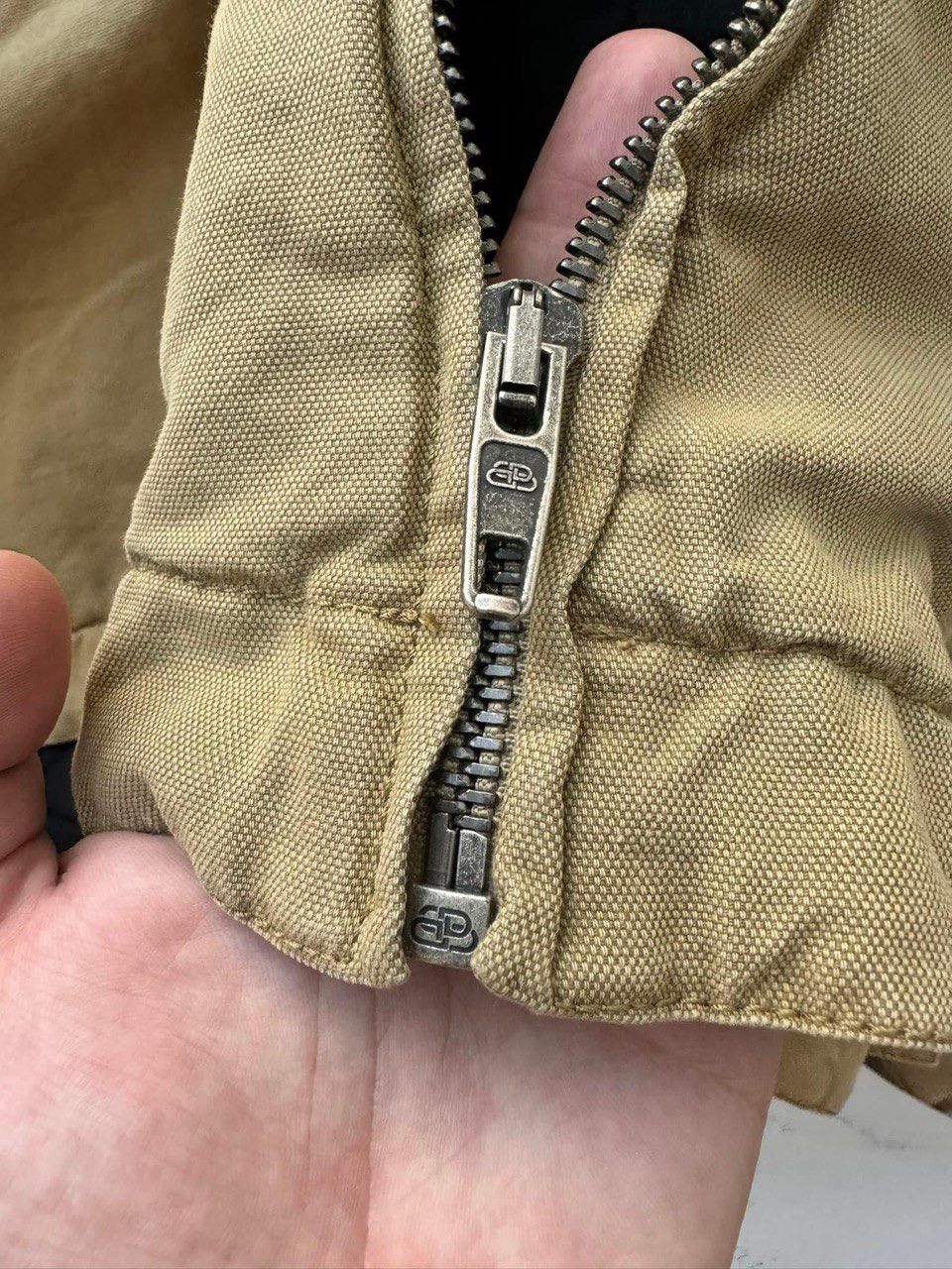 Balenciaga Balenciaga Canvas Worker Jacket Size US S / EU 44-46 / 1 - 4 Thumbnail