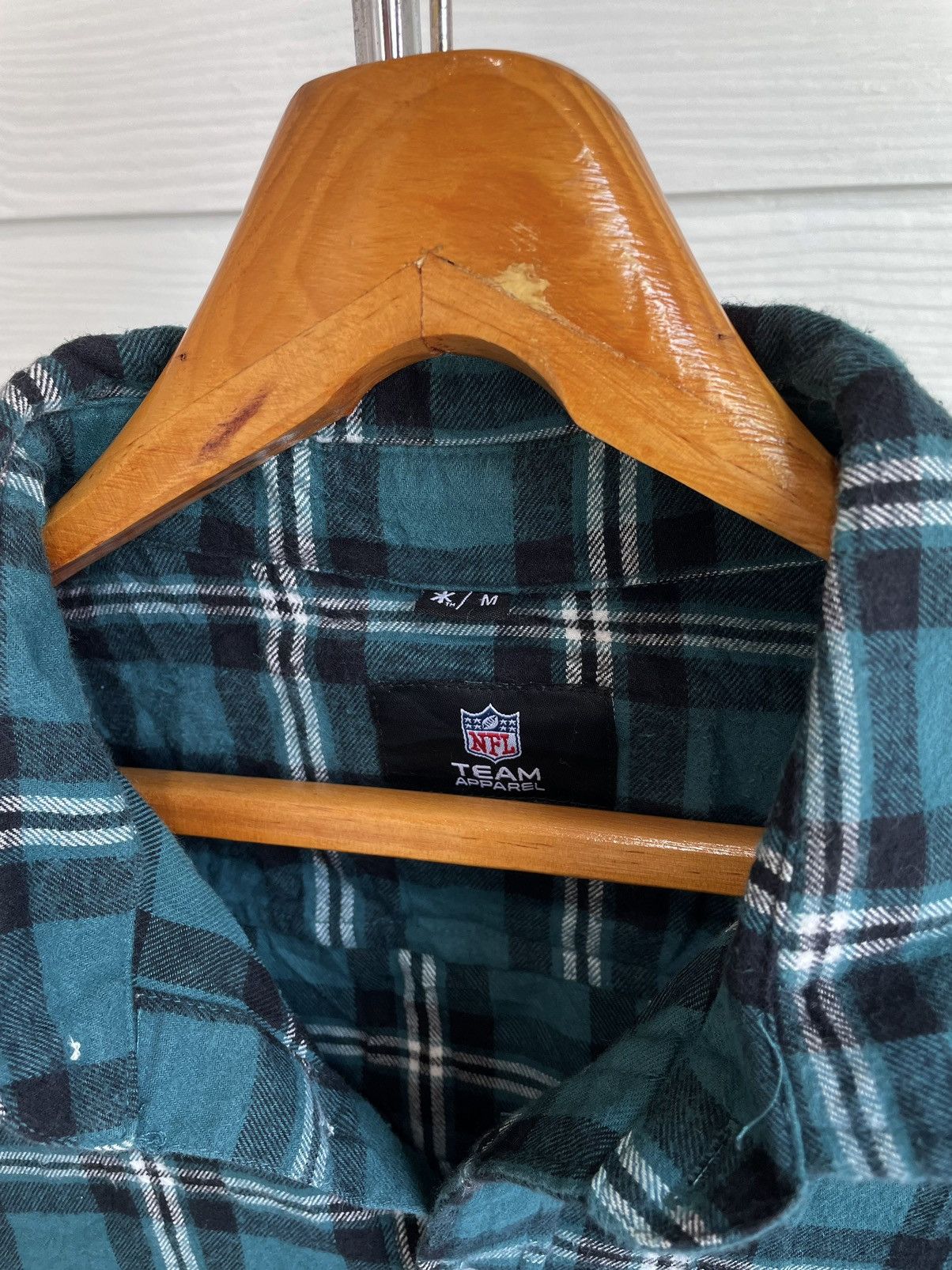 Flannel × NFL PHILADELPHIA EAGLES FLANNEL LONG SLEEVE Size US L / EU 52-54 / 3 - 9 Thumbnail