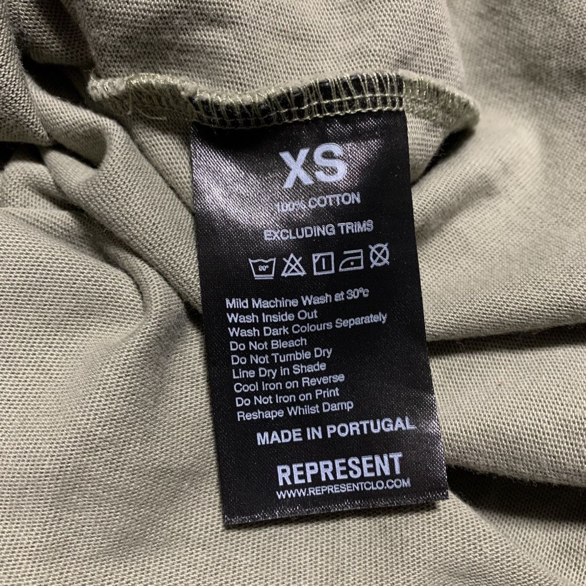 Represent Clo. Represent XS Thoroughbred Dog Khaki Green Tee Size US XS / EU 42 / 0 - 6 Thumbnail