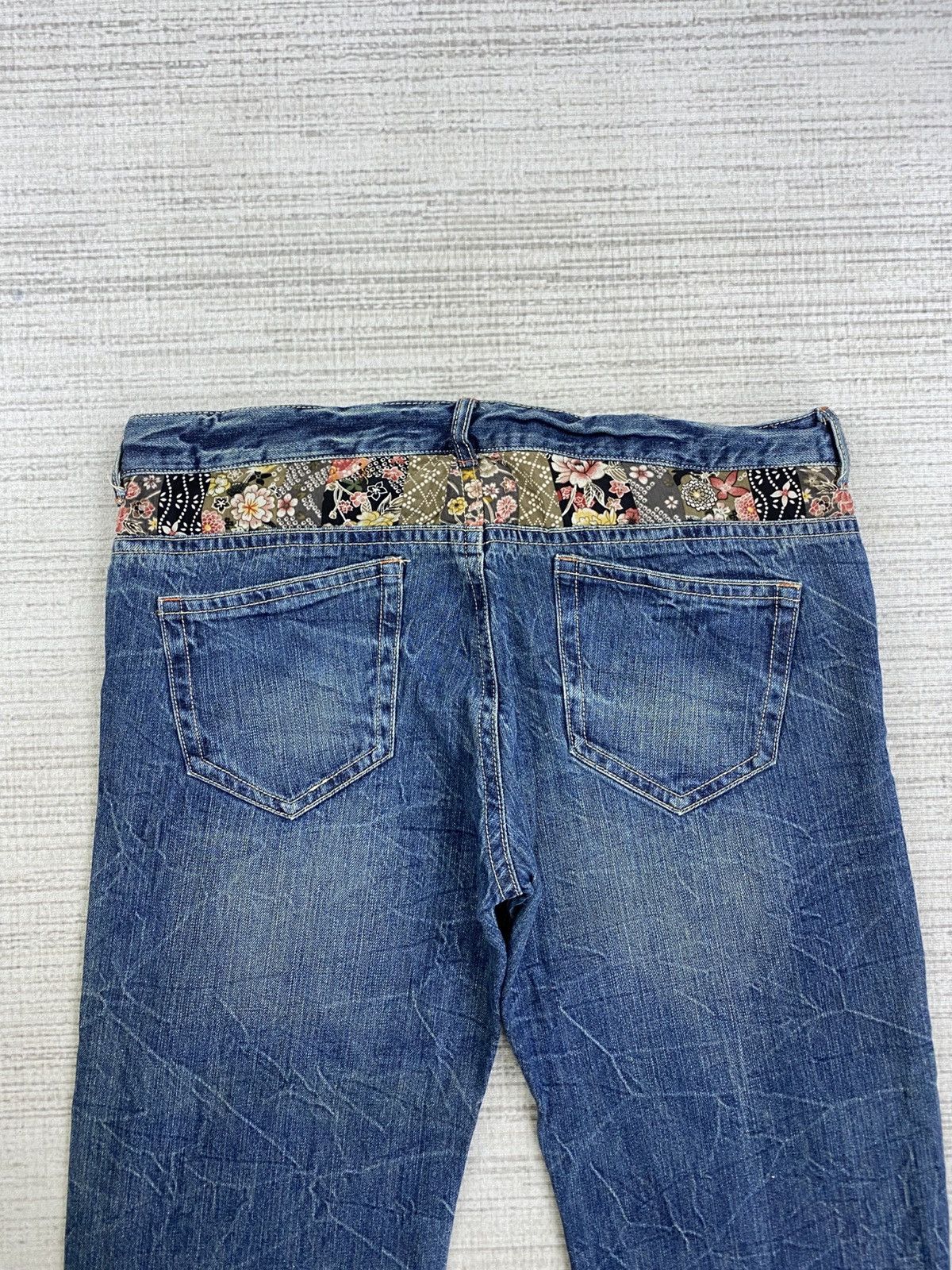 If Six Was Nine × Japanese Brand × Vintage Vintage Japanese Brand Rare Design Denim Pants Size US 39 - 11 Thumbnail