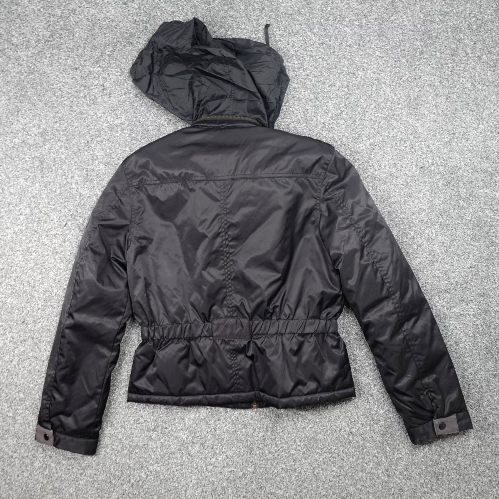 Alpha Industries Alpha Industries Jacket Womens Large Black Nylon Hooded Pockets Size L / US 10 / IT 46 - 6 Thumbnail