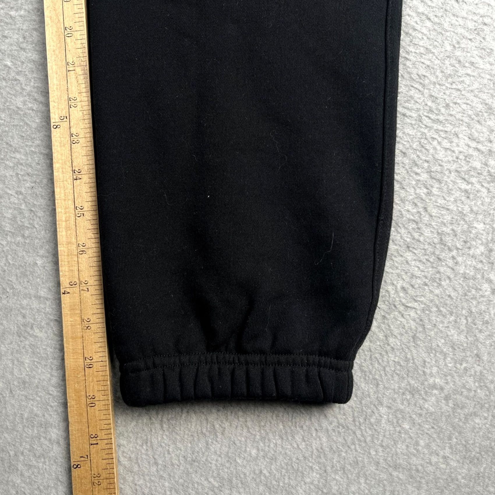 Vintage American Giant Joggers Sweatpants USA Made Large Men Black Drawstring Size US 33 - 7 Thumbnail