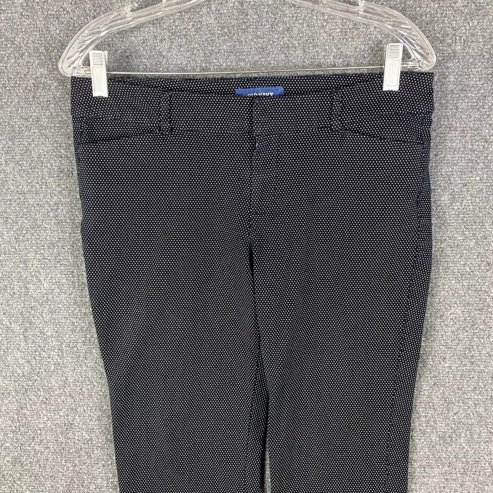 Old Navy Old Navy Pants Women's 10 Regular Pixie Stretch Polka Dots Size 32" / US 10 / IT 46 - 2 Thumbnail