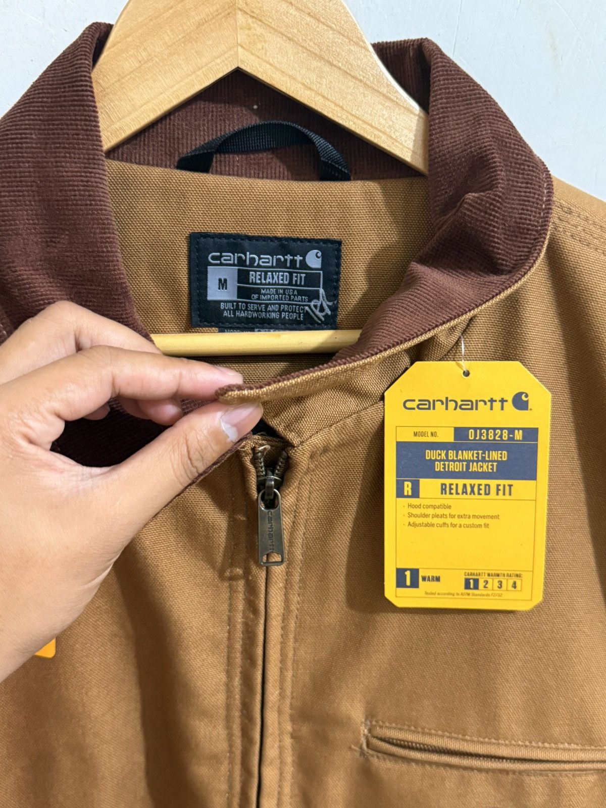 Carhartt Brand New Carhartt Detroit Jacket BRN Size US M / EU 48-50 / 2 - 2 Thumbnail