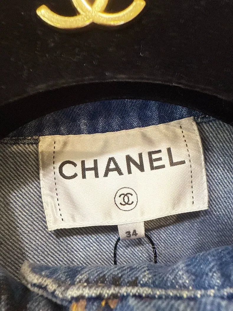 Chanel Chanel 22S colourful graffiti letter print washed denim ja Size XXS / US 00 / IT 34 - 6 Thumbnail