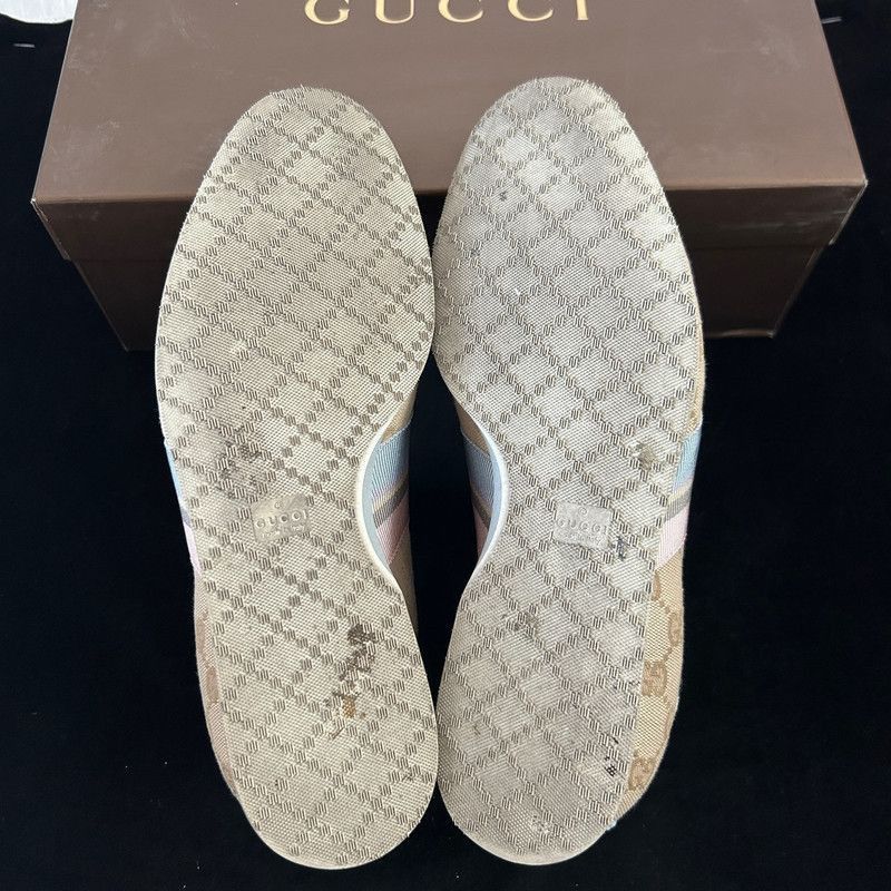 Gucci Gucci Color Block Logo Casual Sneakers -2508 Size US 6.5 / EU 39-40 - 4 Thumbnail