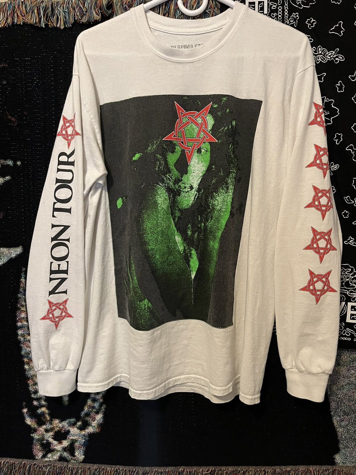 NWOT Playboi Carti Official RARE Long Sleeve Graphic deals Tour T-Shirt Unisex XS